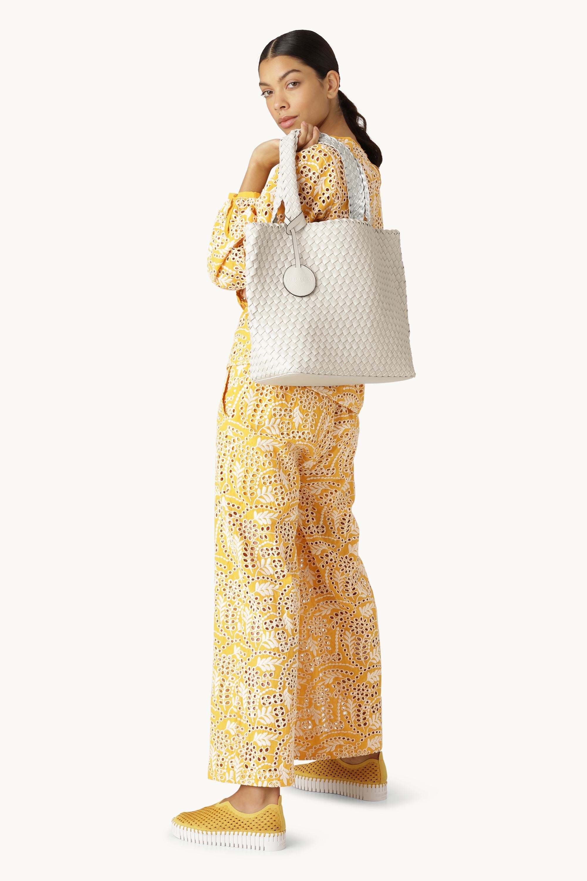 Tote Bag Flätad - Moonstruck Silver