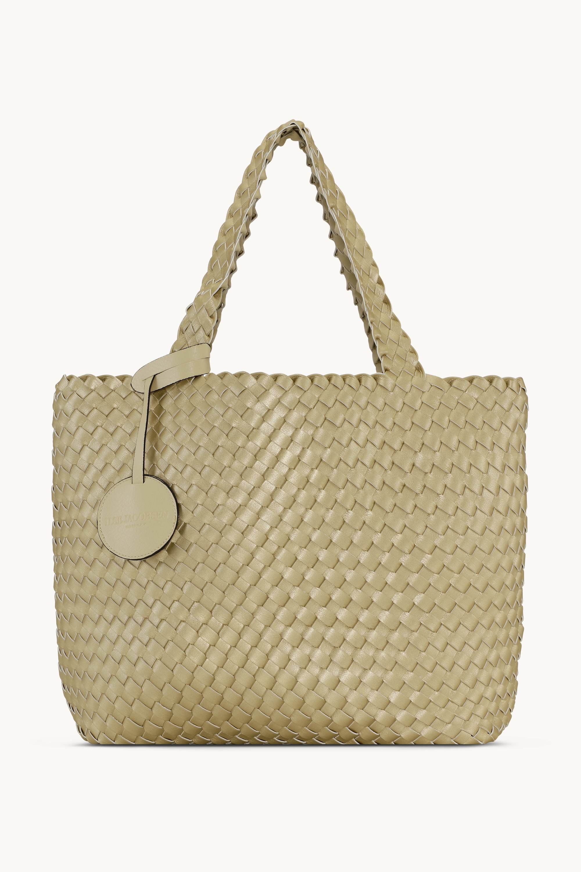 Tote Bag Flätad - Ivory Platin