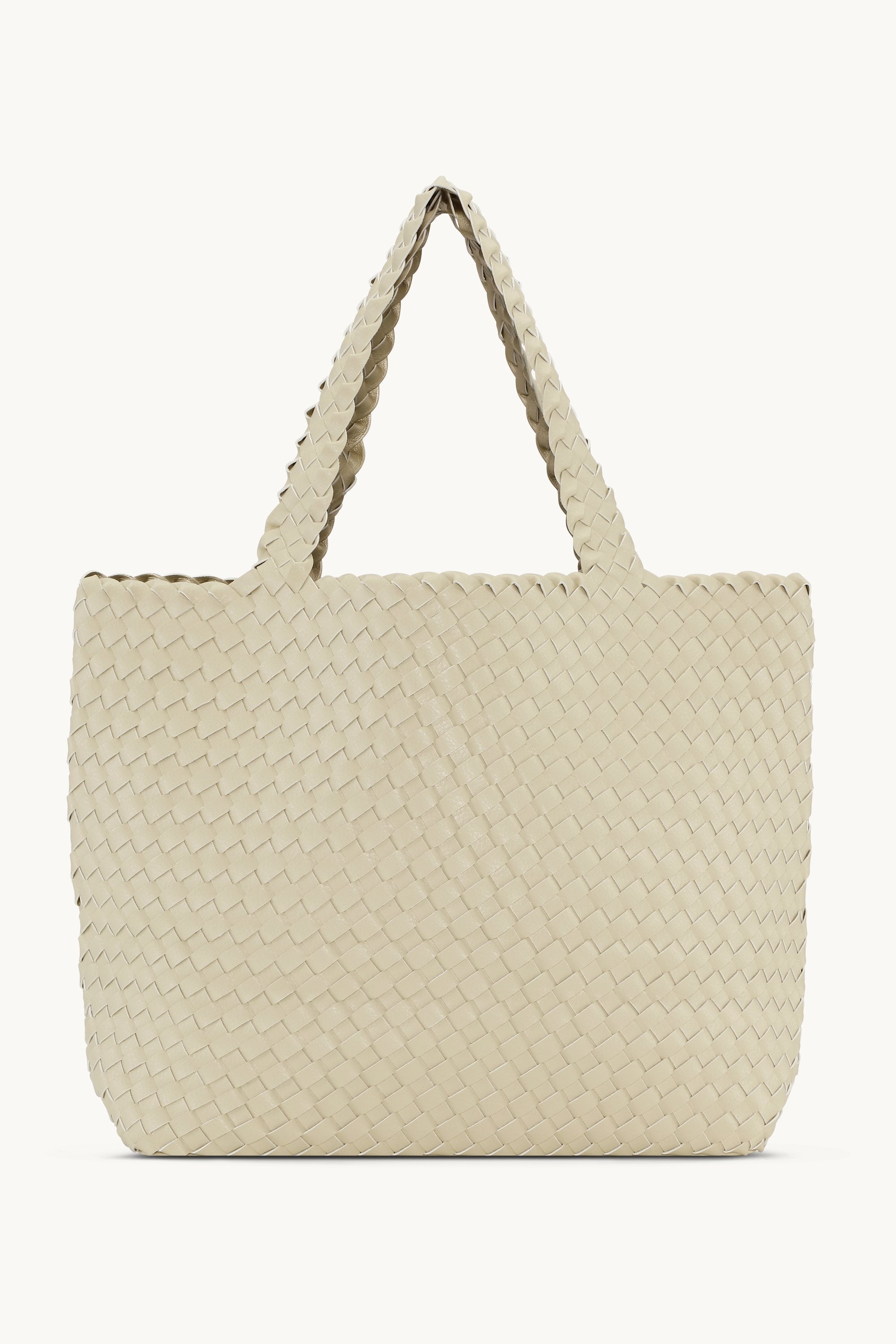 Tote Bag Flätad - Ivory Platin