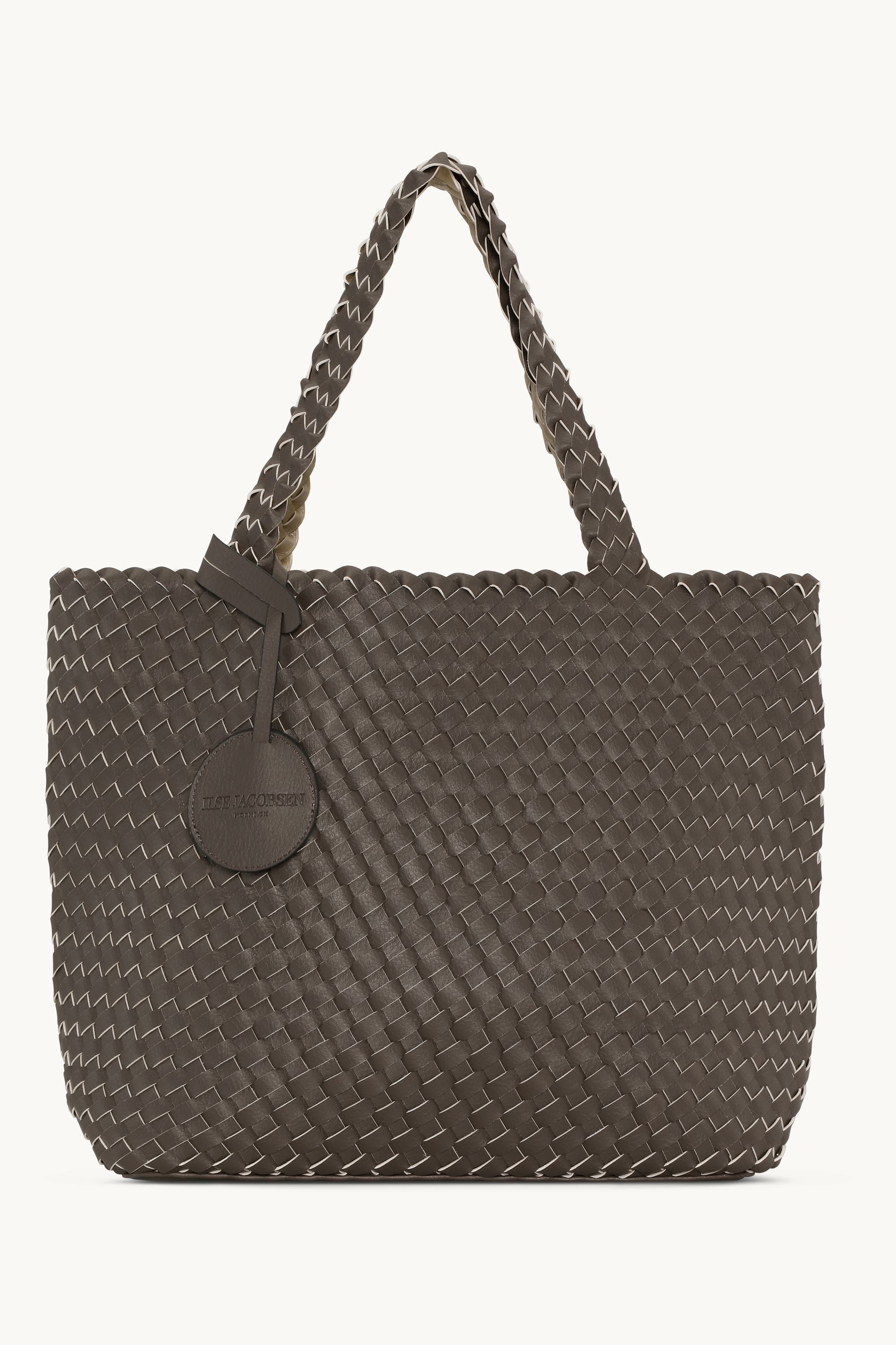 Flätad Tote Bag - Java Platin