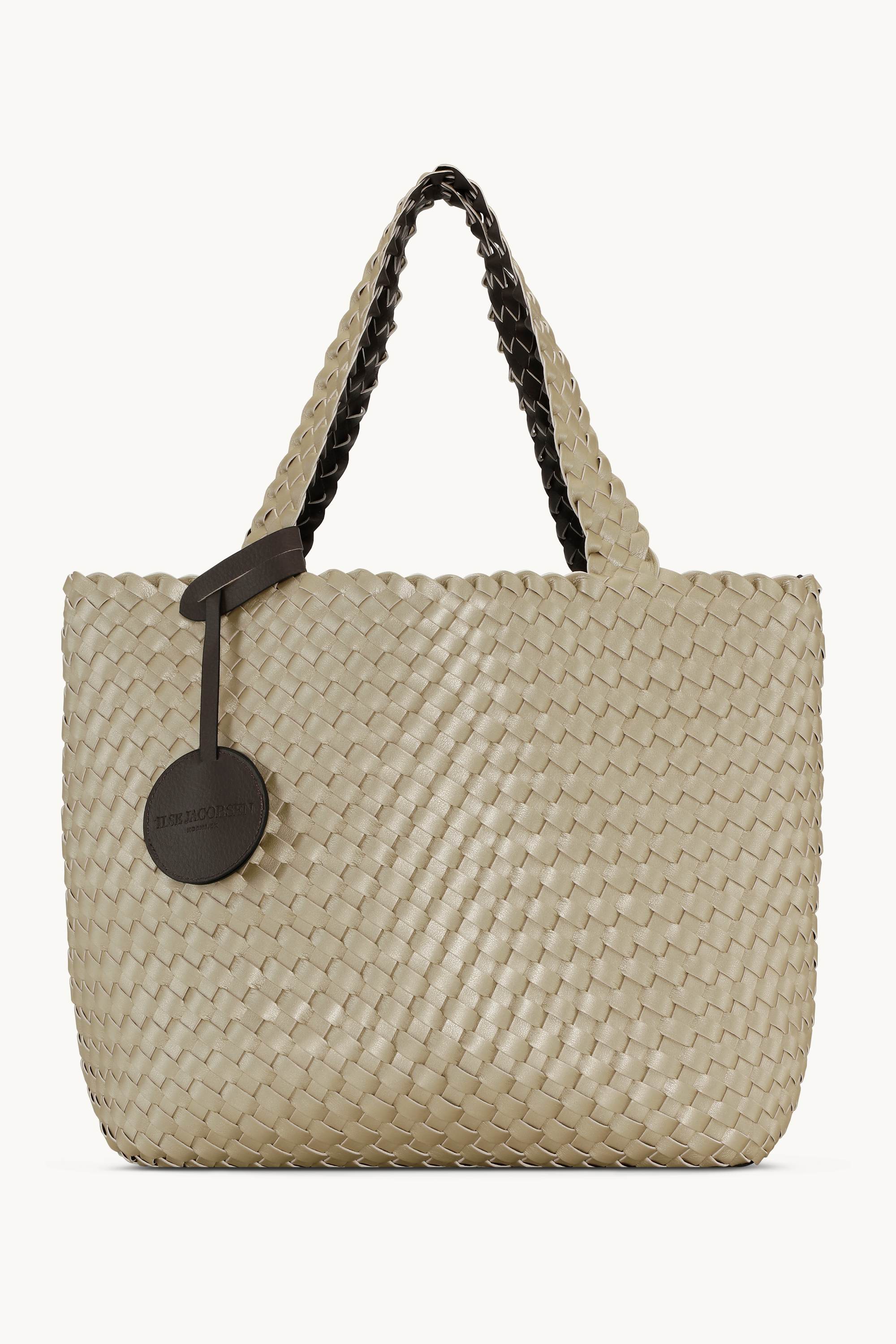 Flätad Tote Bag - Java Platin