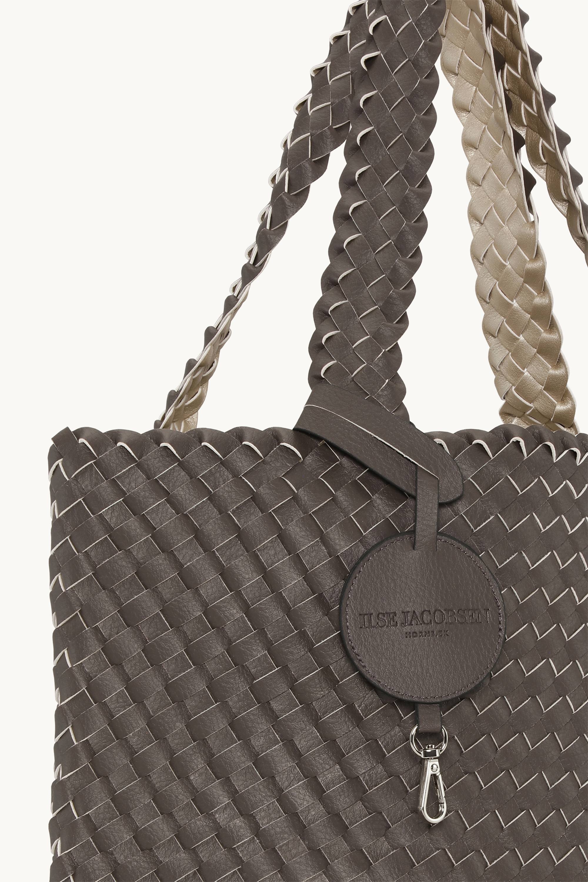 Flätad Tote Bag - Java Platin