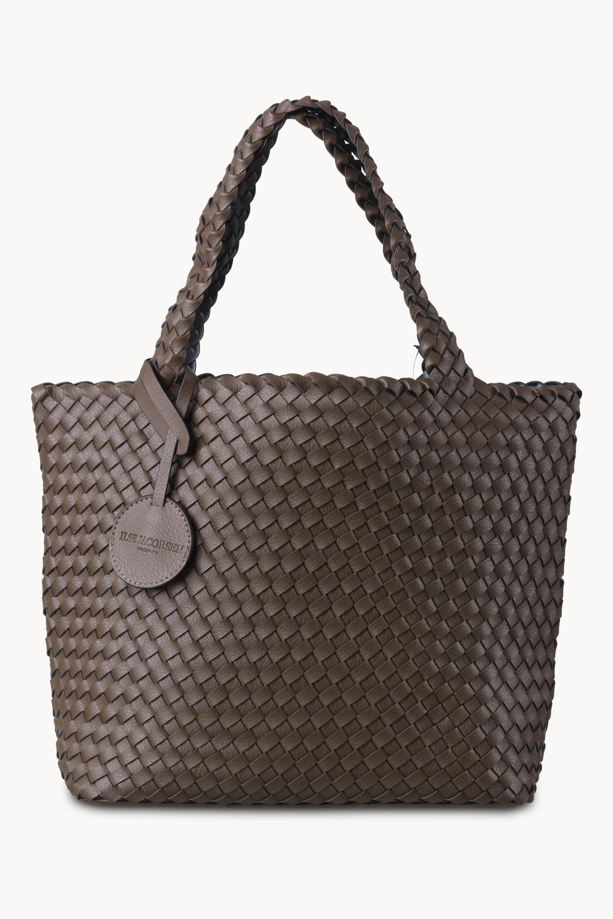 Tote Bag Flätad - Nut Gun Metal