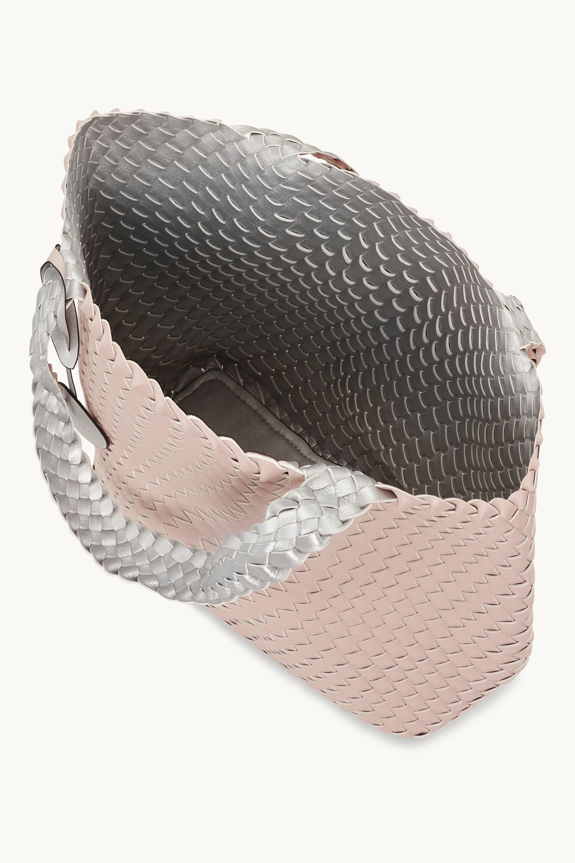 Tote Bag Flätad - Rose Silver