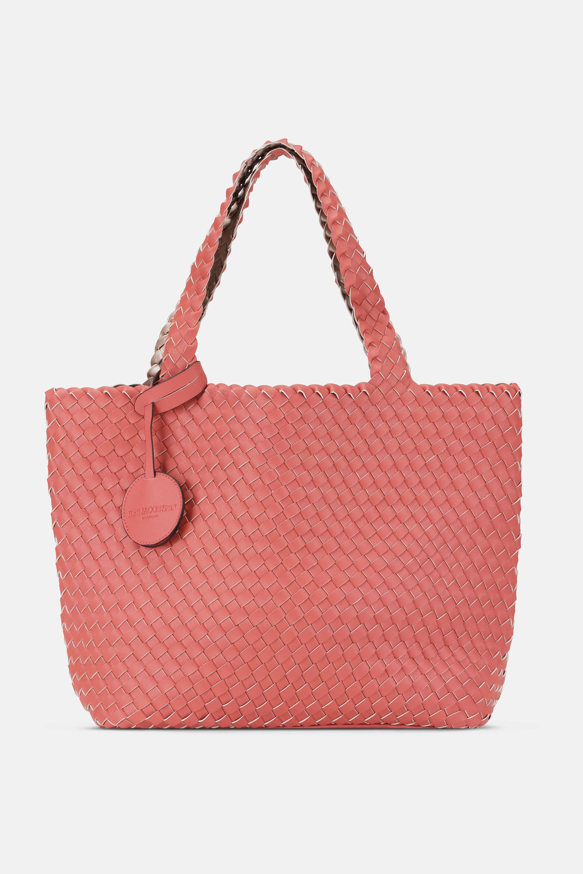 Tote Bag Flätad - Durbarry Metallic Rose