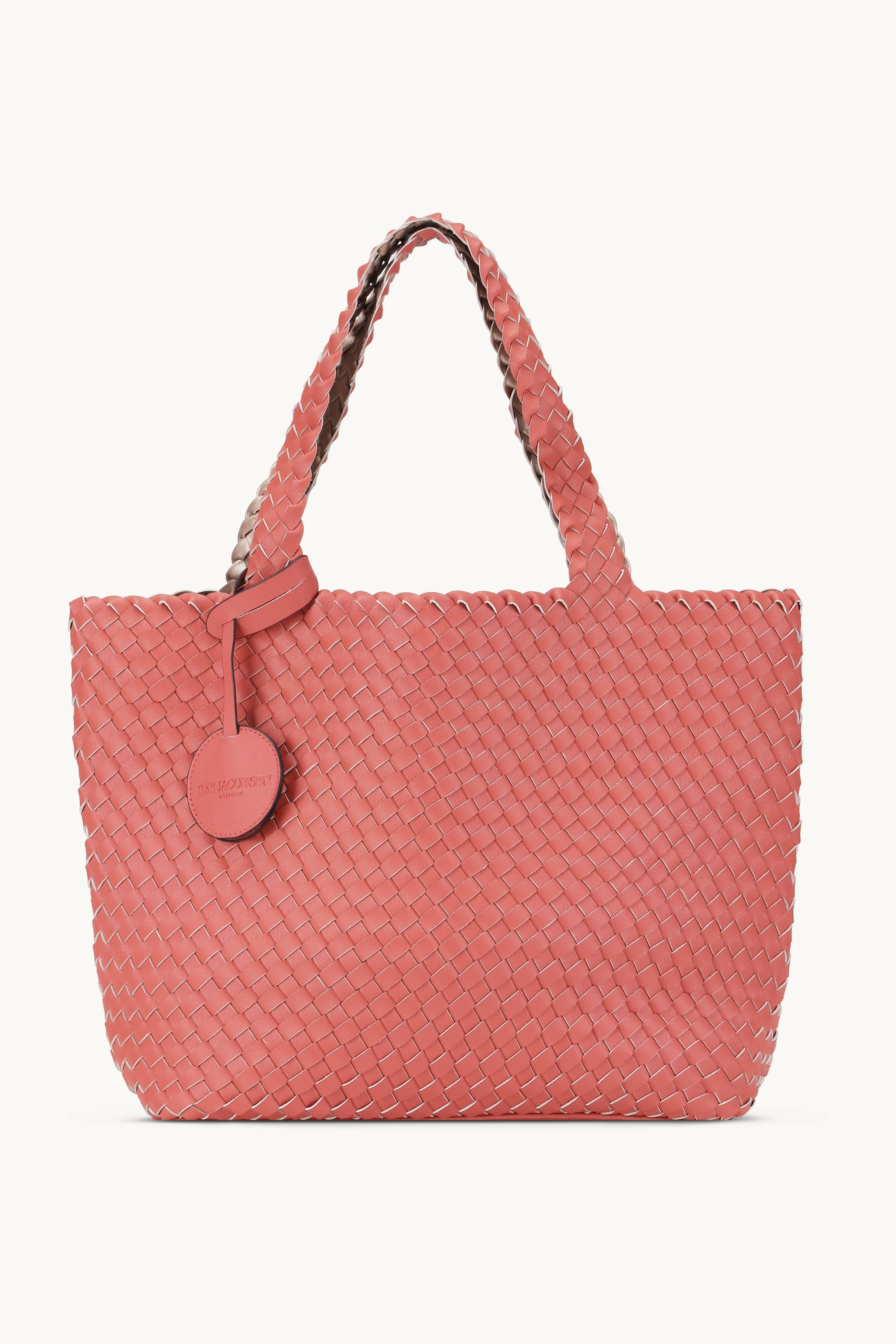 Tote Bag Flätad - Durbarry Metallic Rose