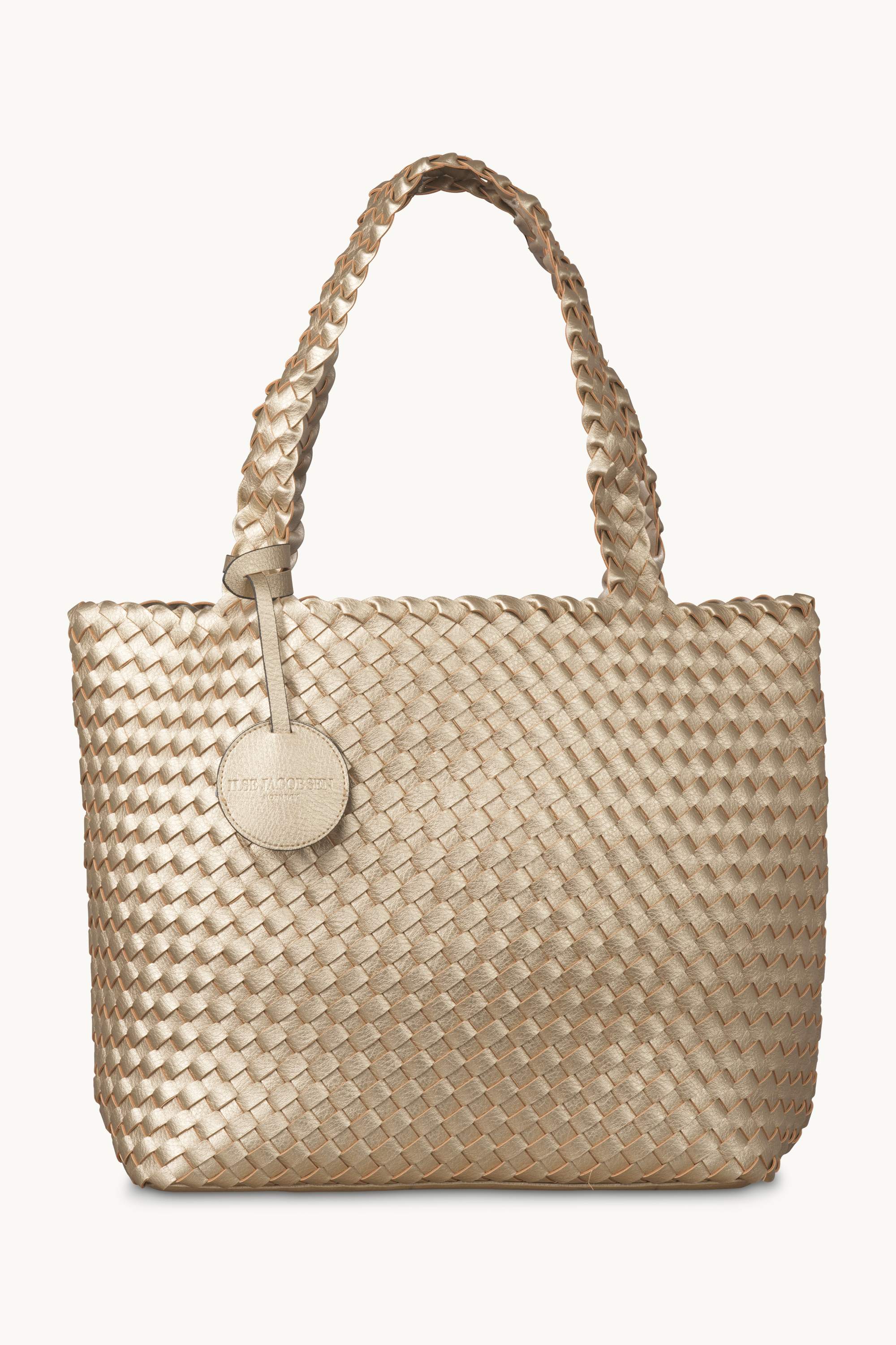 Tote Bag Flätad - Platin Silver