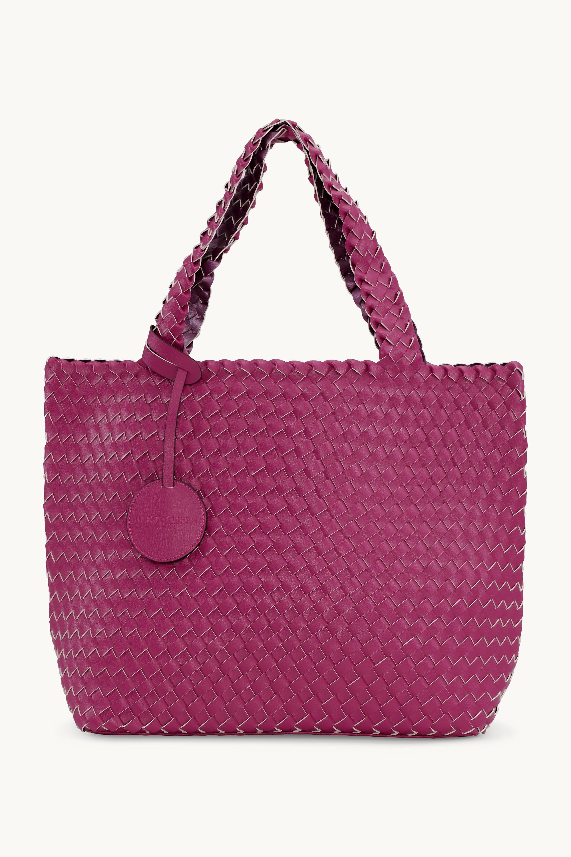 Tote Bag Flätad - Magenta Haze Magenta Haze Metallic