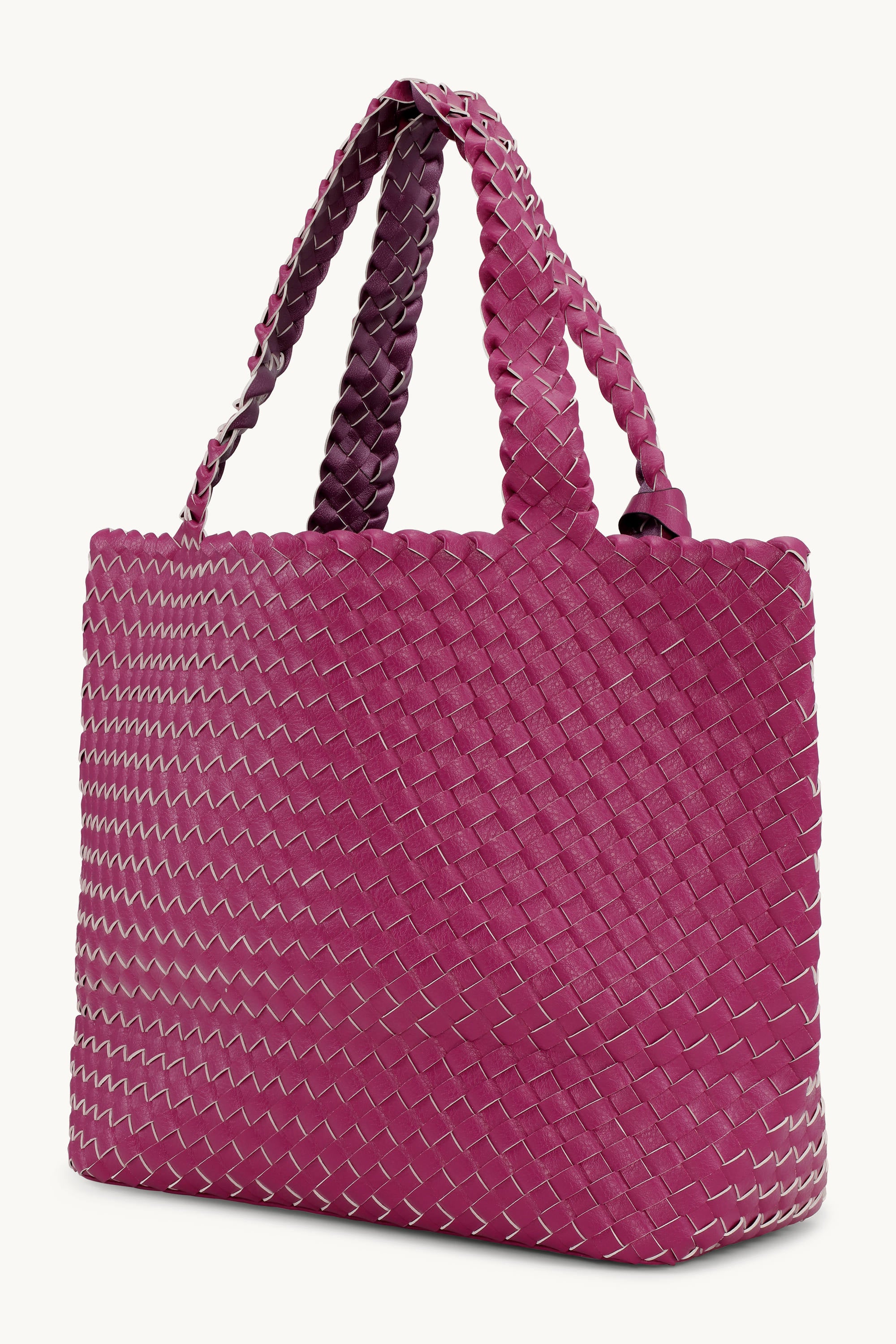 Tote Bag Flätad - Magenta Haze Magenta Haze Metallic