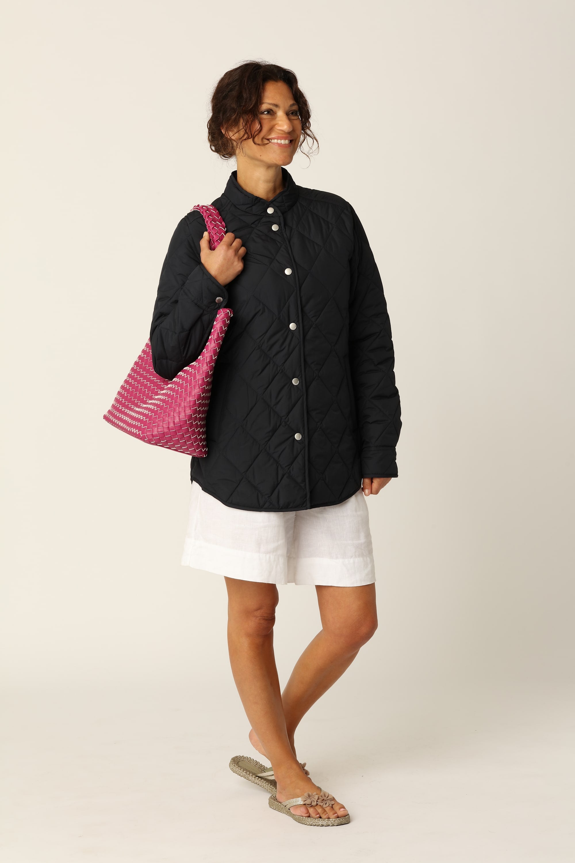 Tote Bag Flätad - Magenta Haze Magenta Haze Metallic