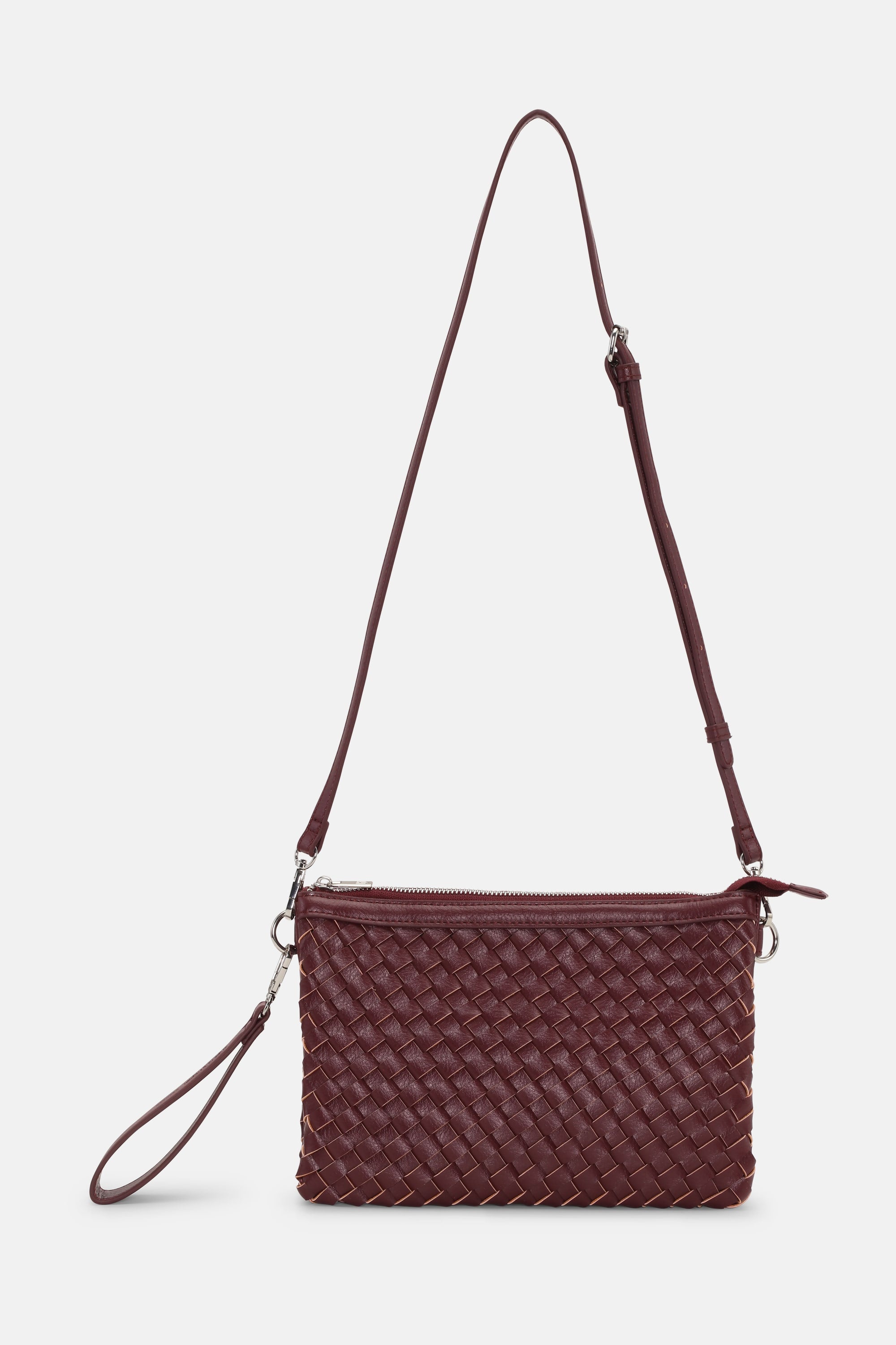 Crossbody Väska - Maroon Banner