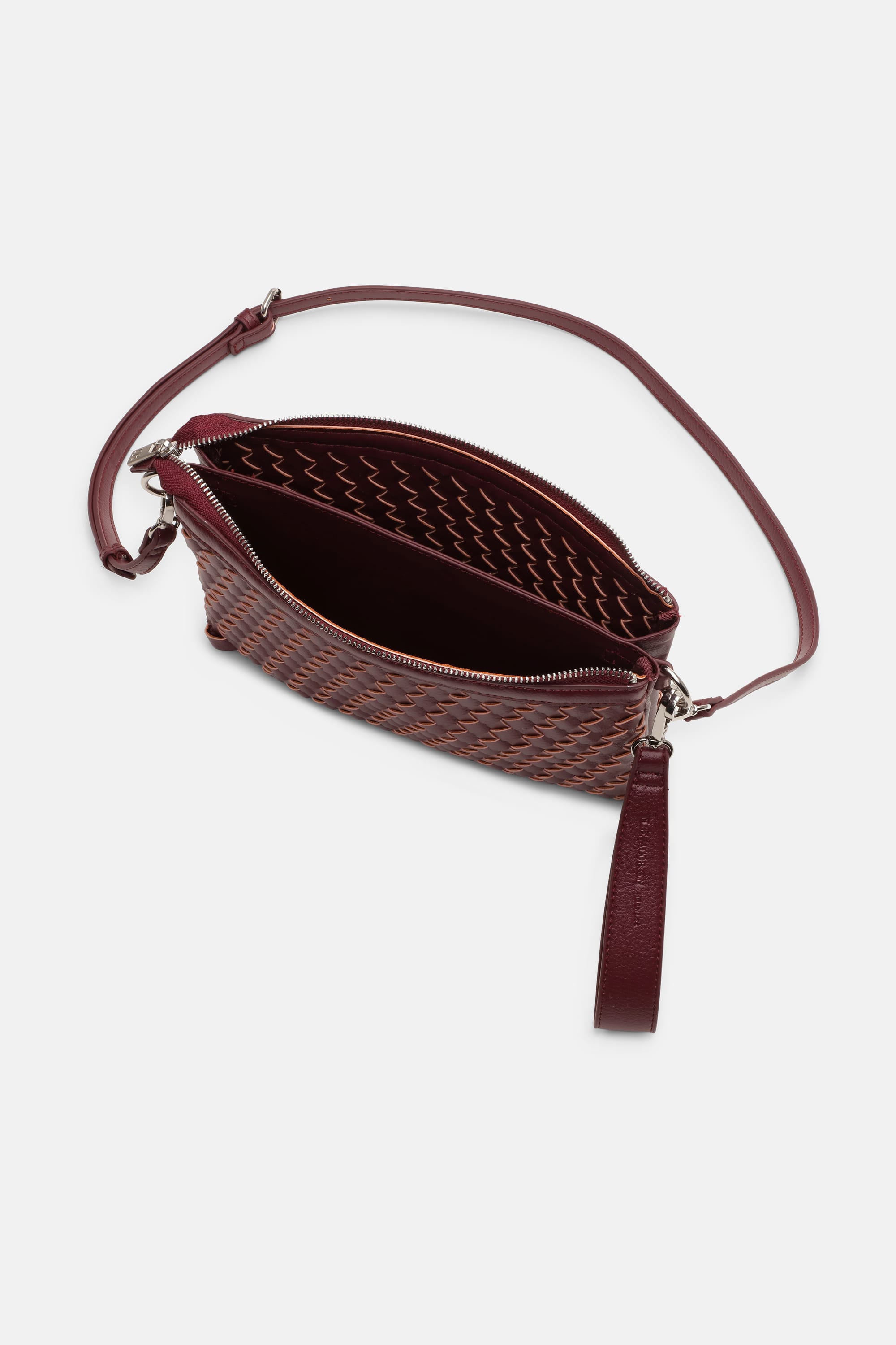 Crossbody Väska - Maroon Banner