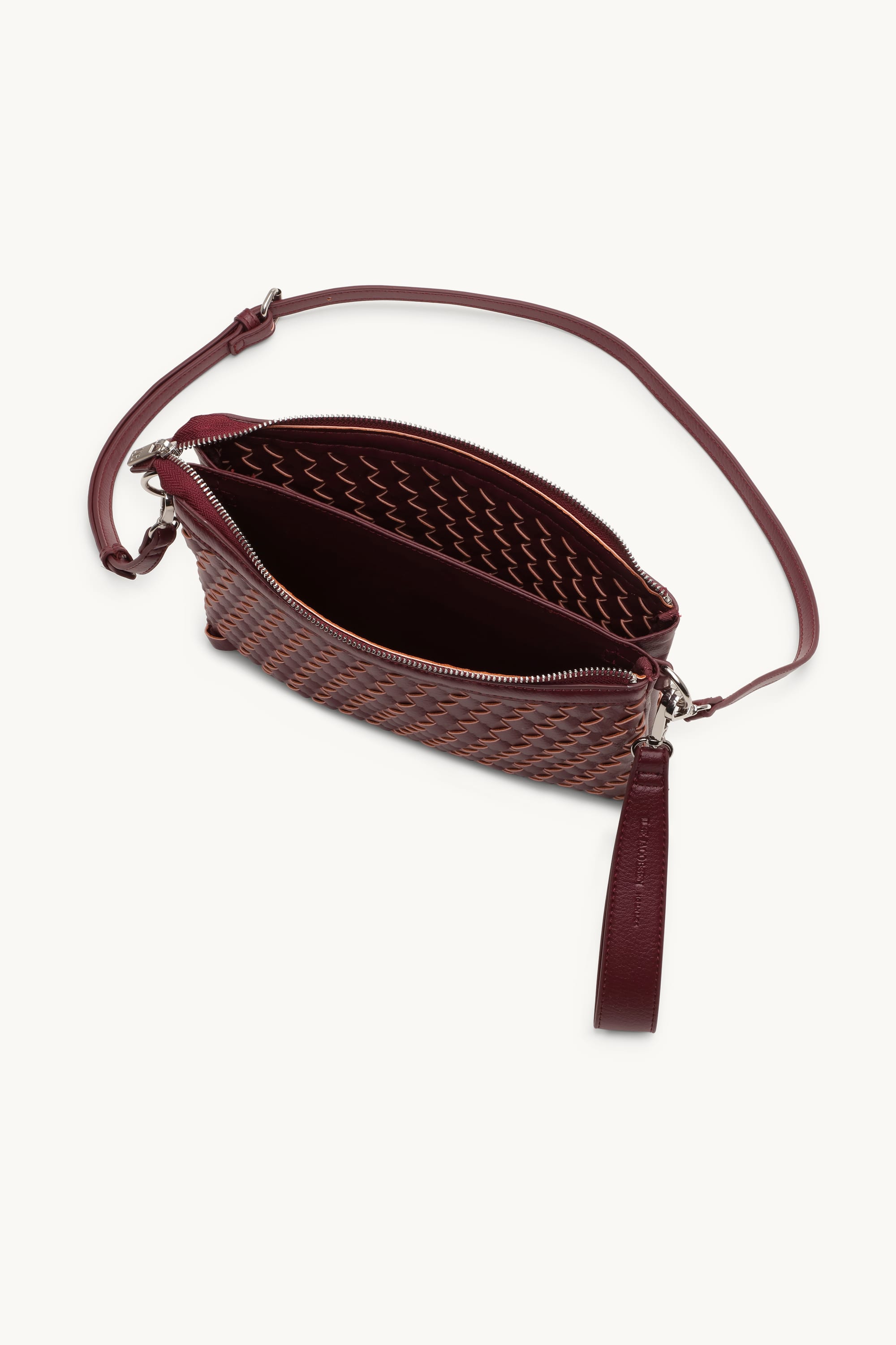 Crossbody Väska - Maroon Banner