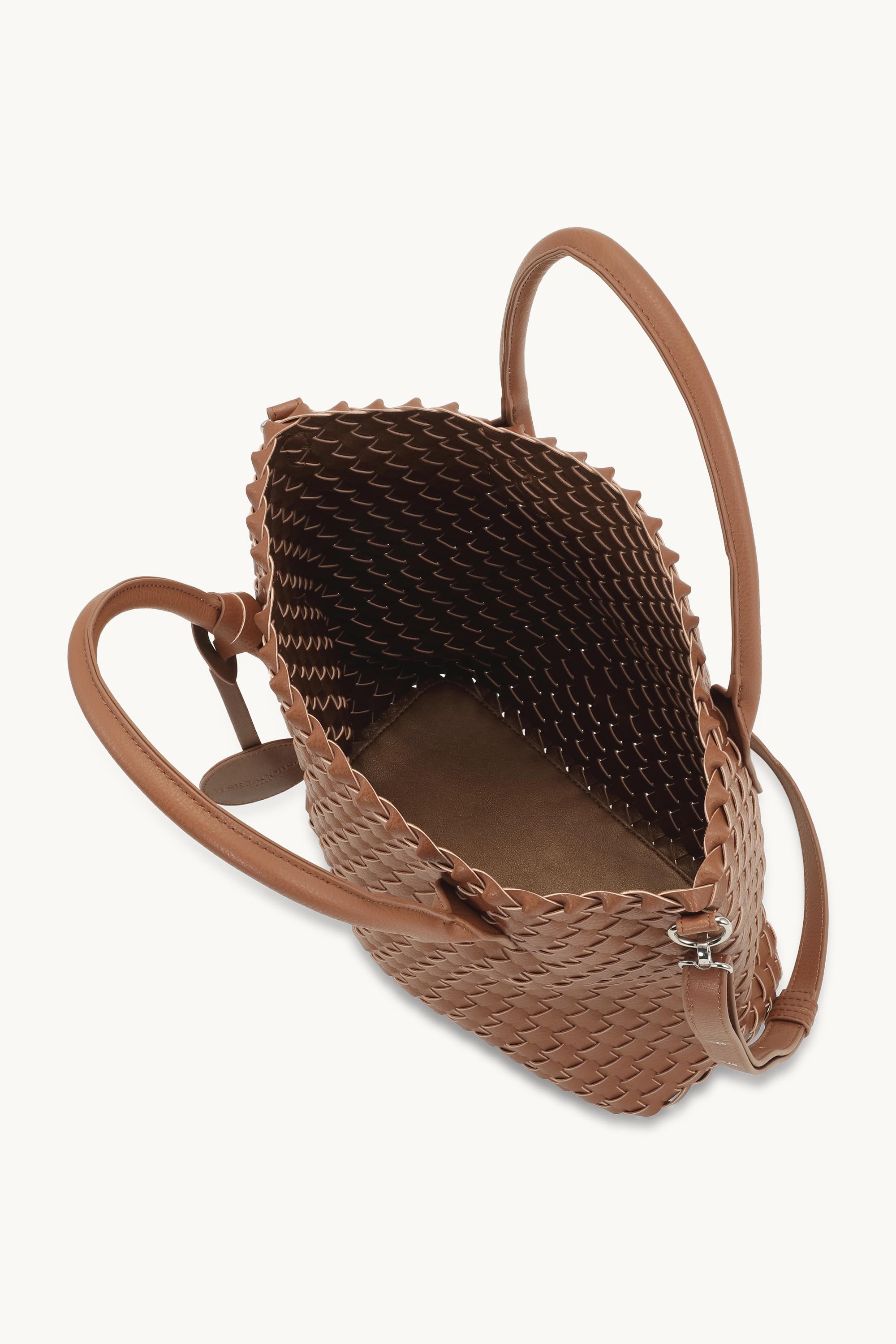 Tote Bag - Burnt Caramel Metallic Brown