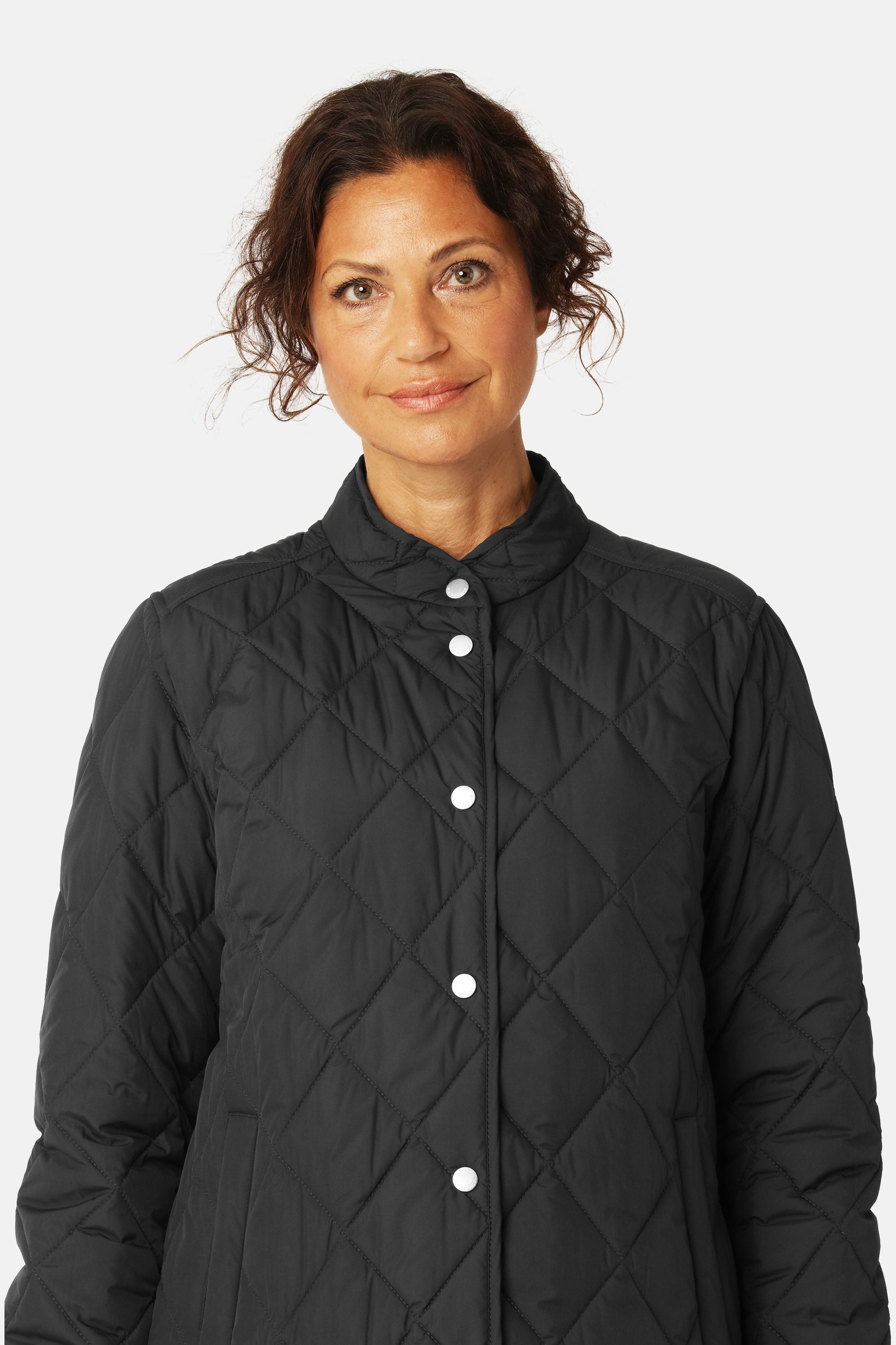 Quilted Shirt Jacket - Dark Indigo