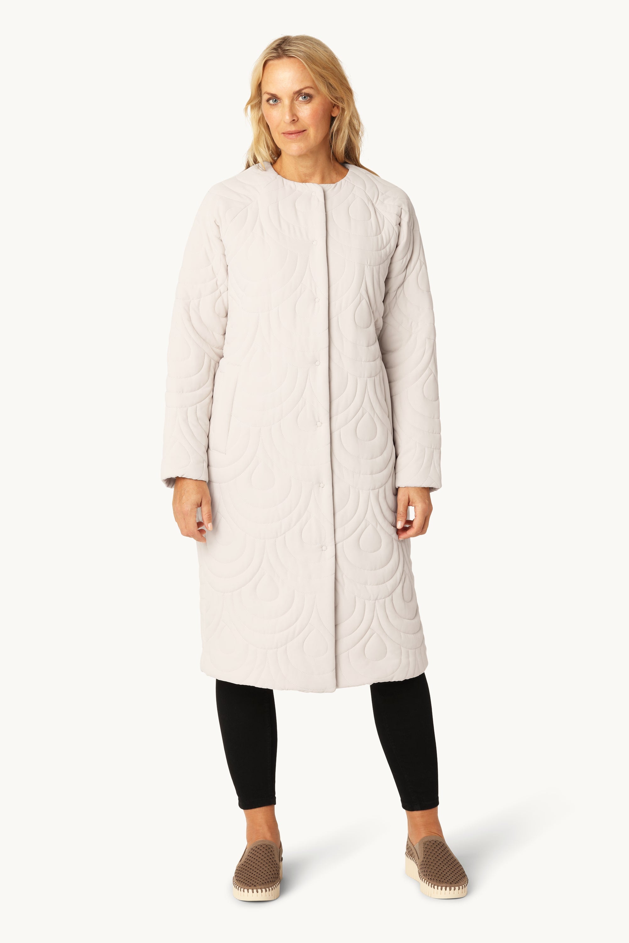 Long Quilted Jacket - Kit