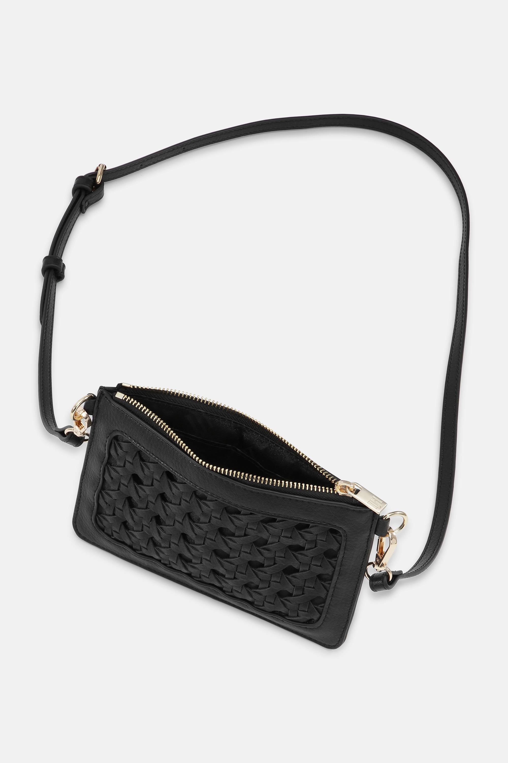 Braided Wallet - Black Black