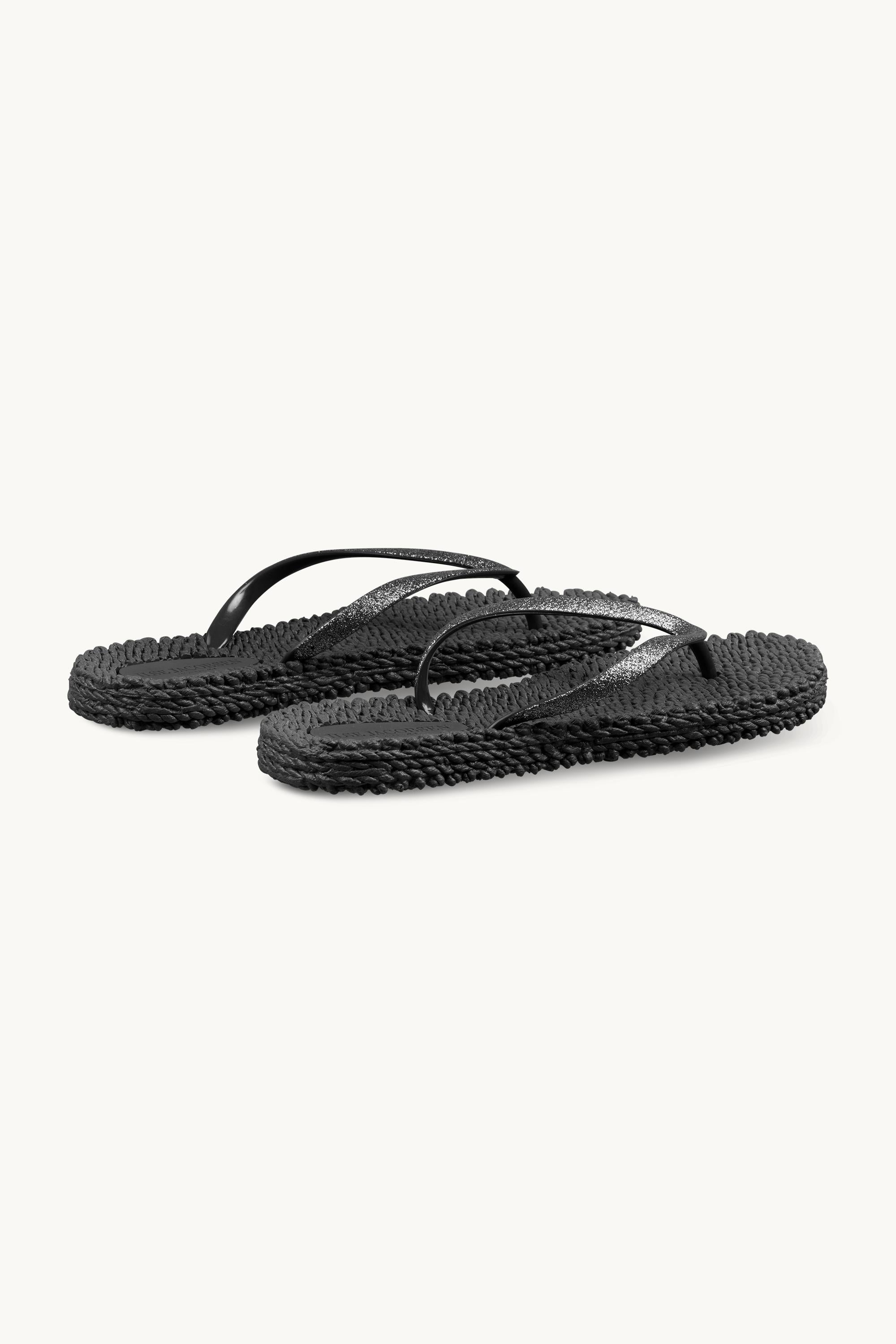 Flip-flops Glitter - Black