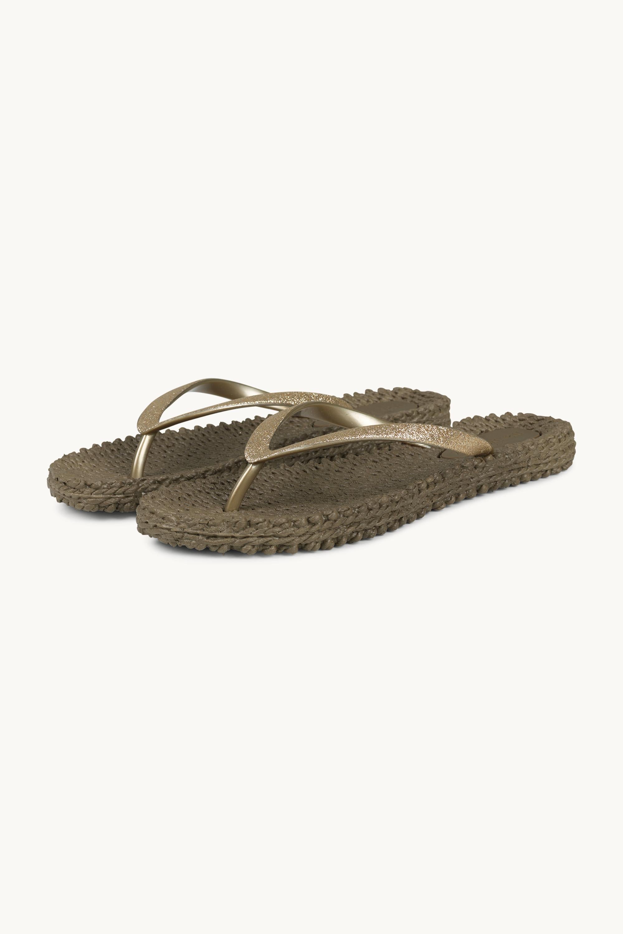 Flip-flops Glitter - Cub Brown