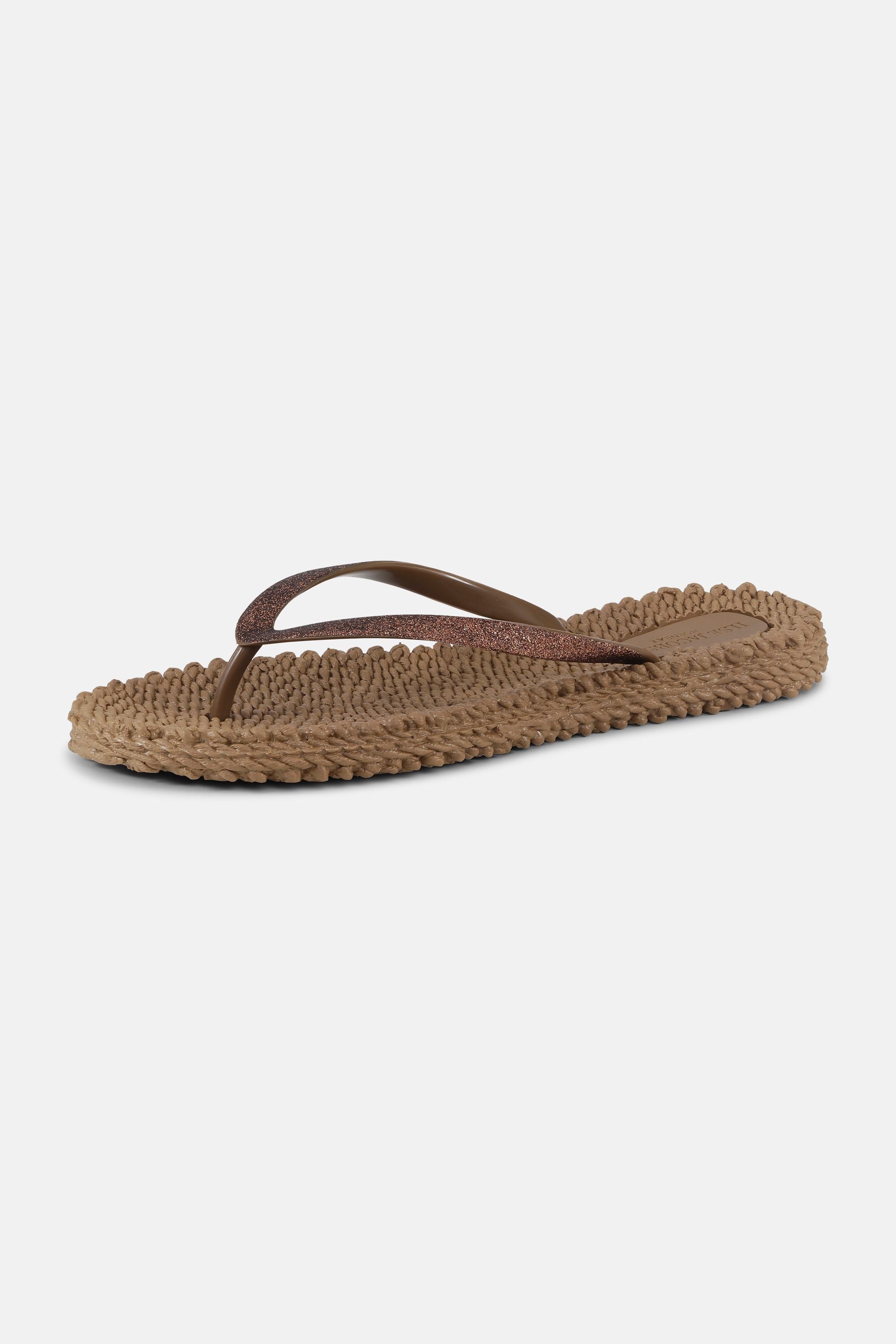 Flip-flops Glitter - Mocca