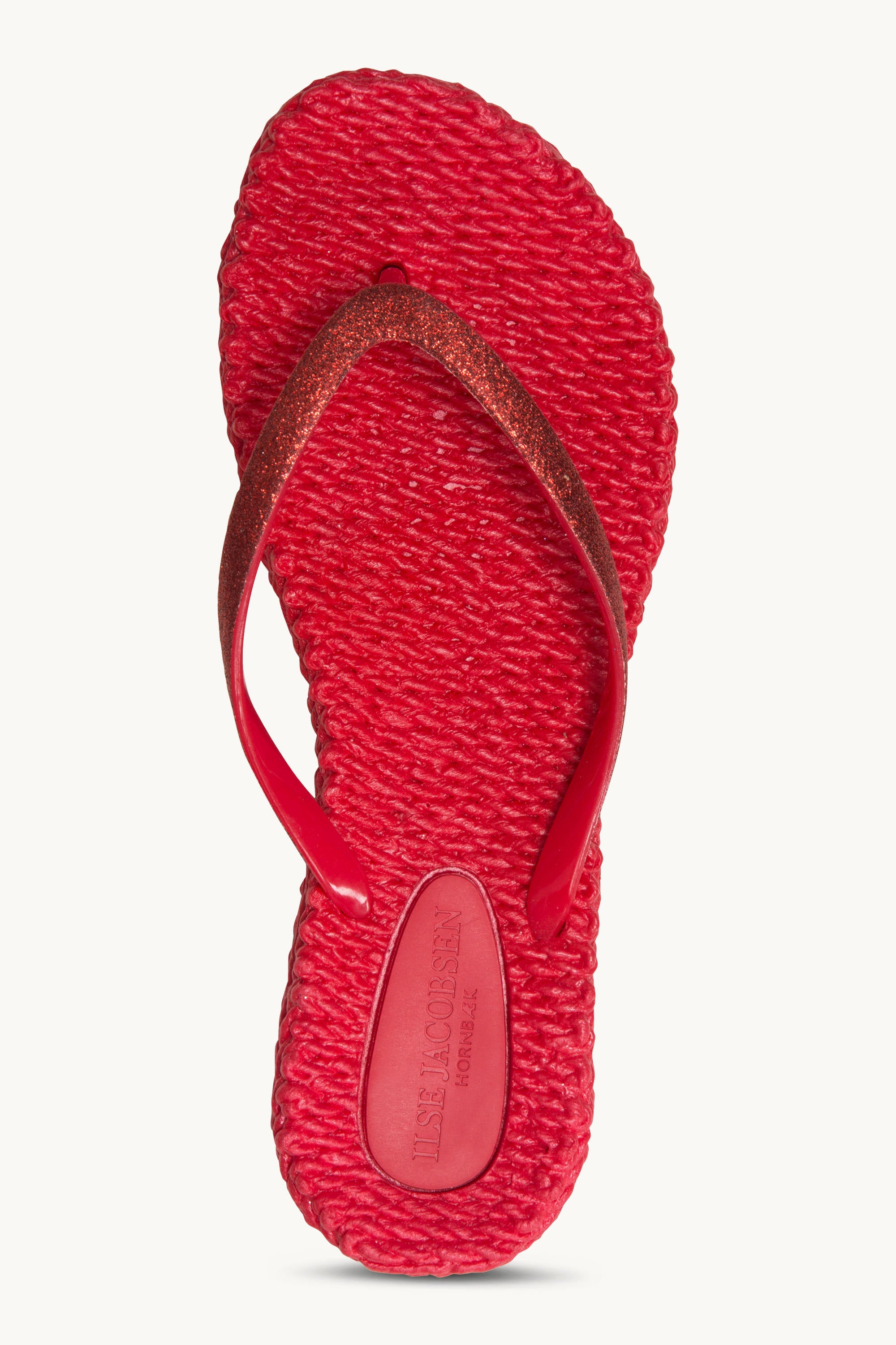 Flip-flops Glitter - Deep Red