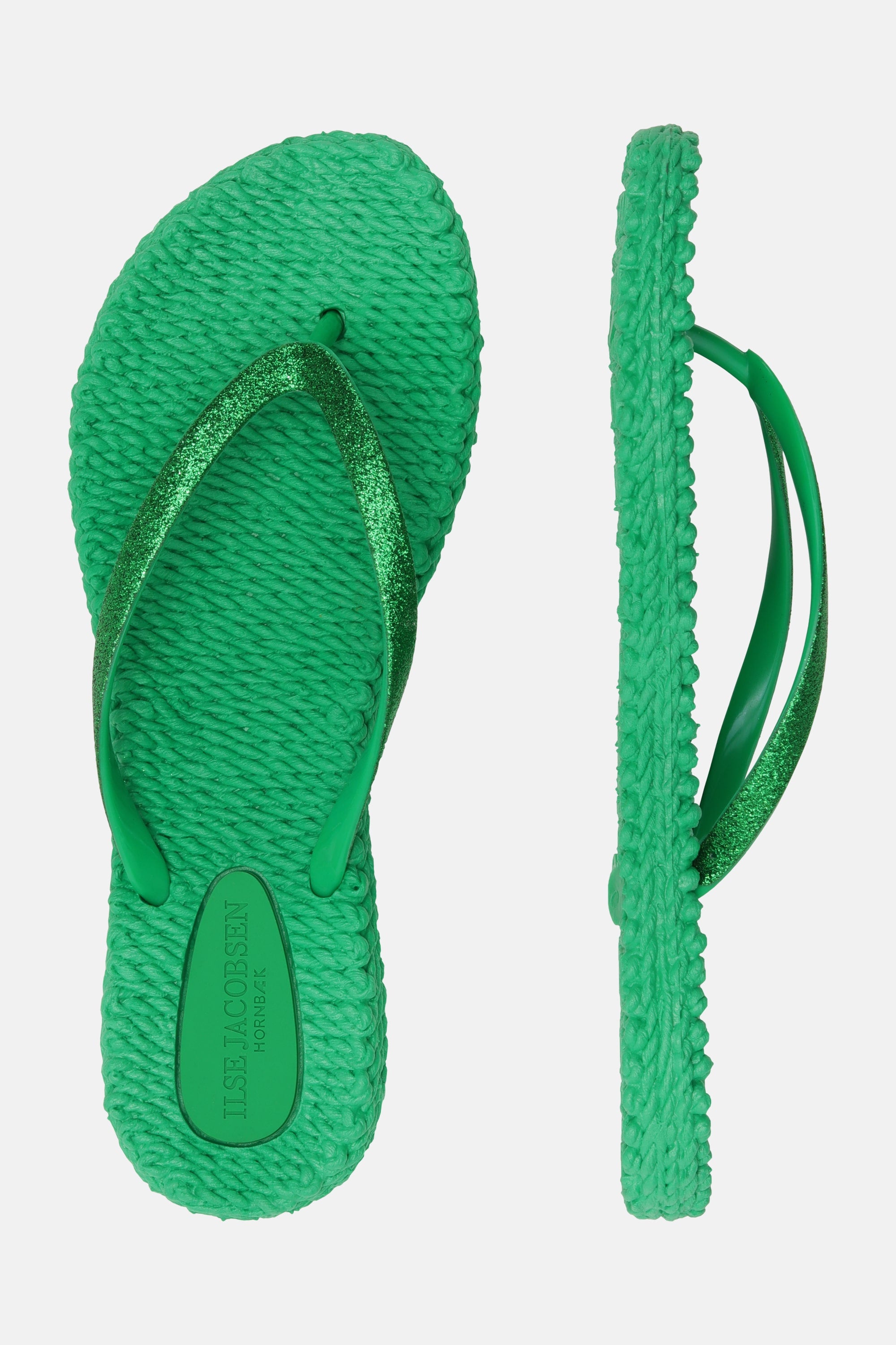 Flip-flops Glitter - Fern Green