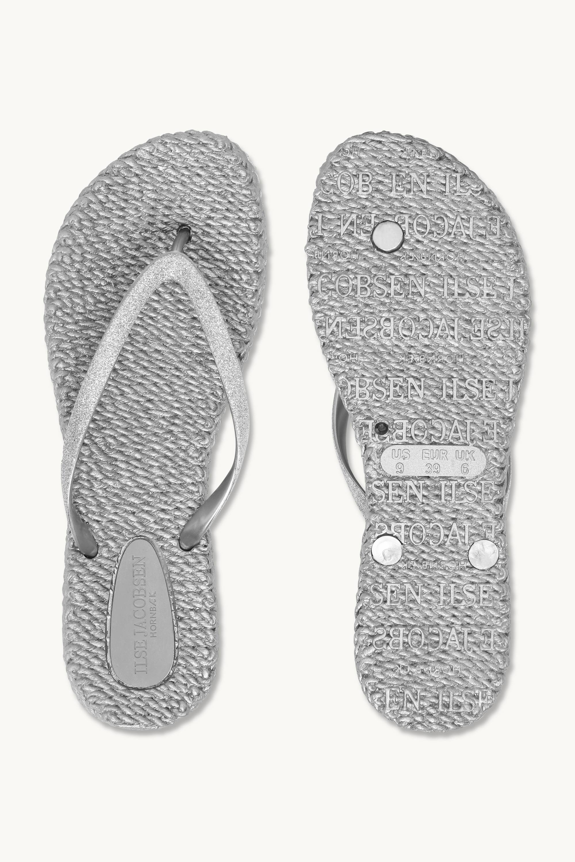 Flip-flops Glitter - Silver