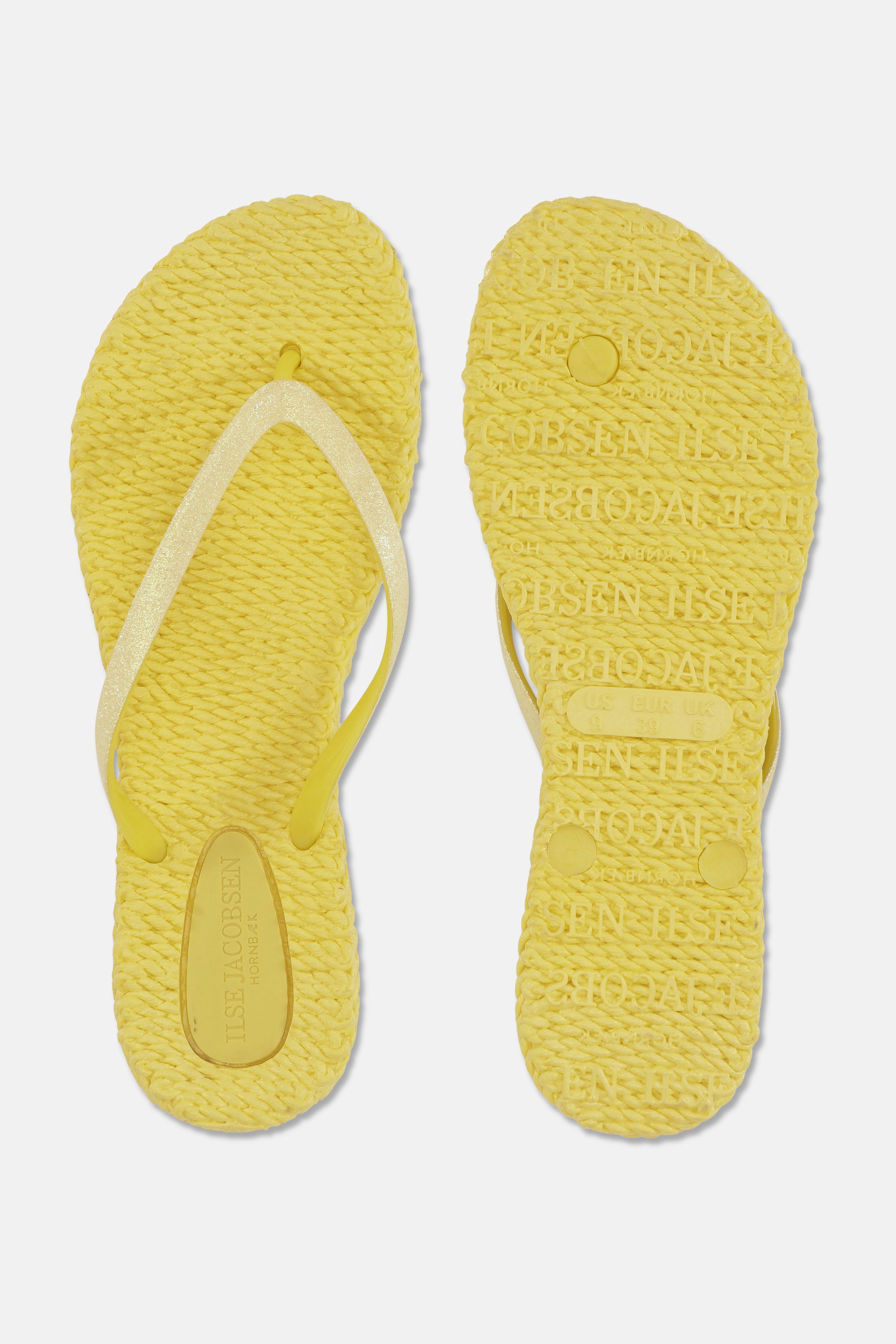 Flip-flops Glitter - Pale Banana
