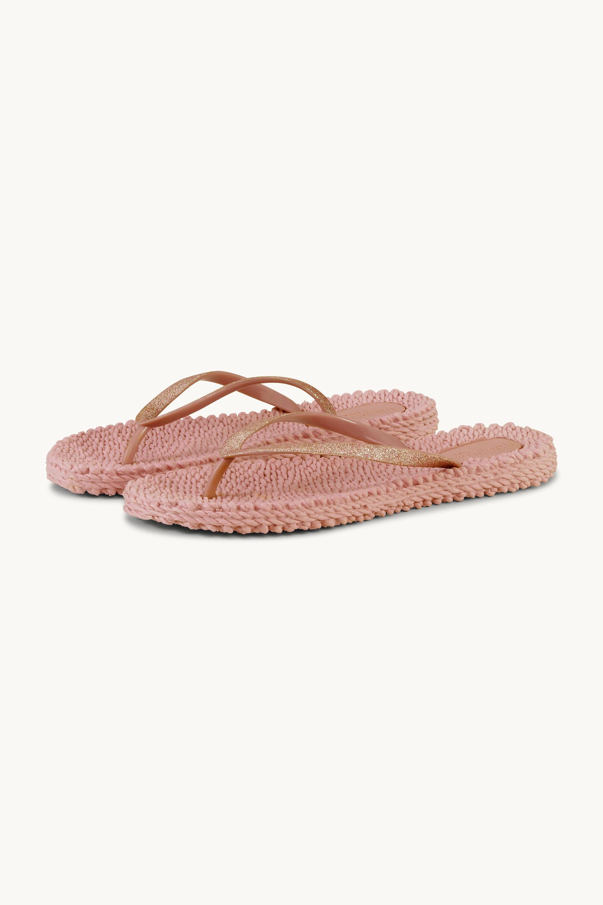 Flip-flops Glitter - Misty Rose