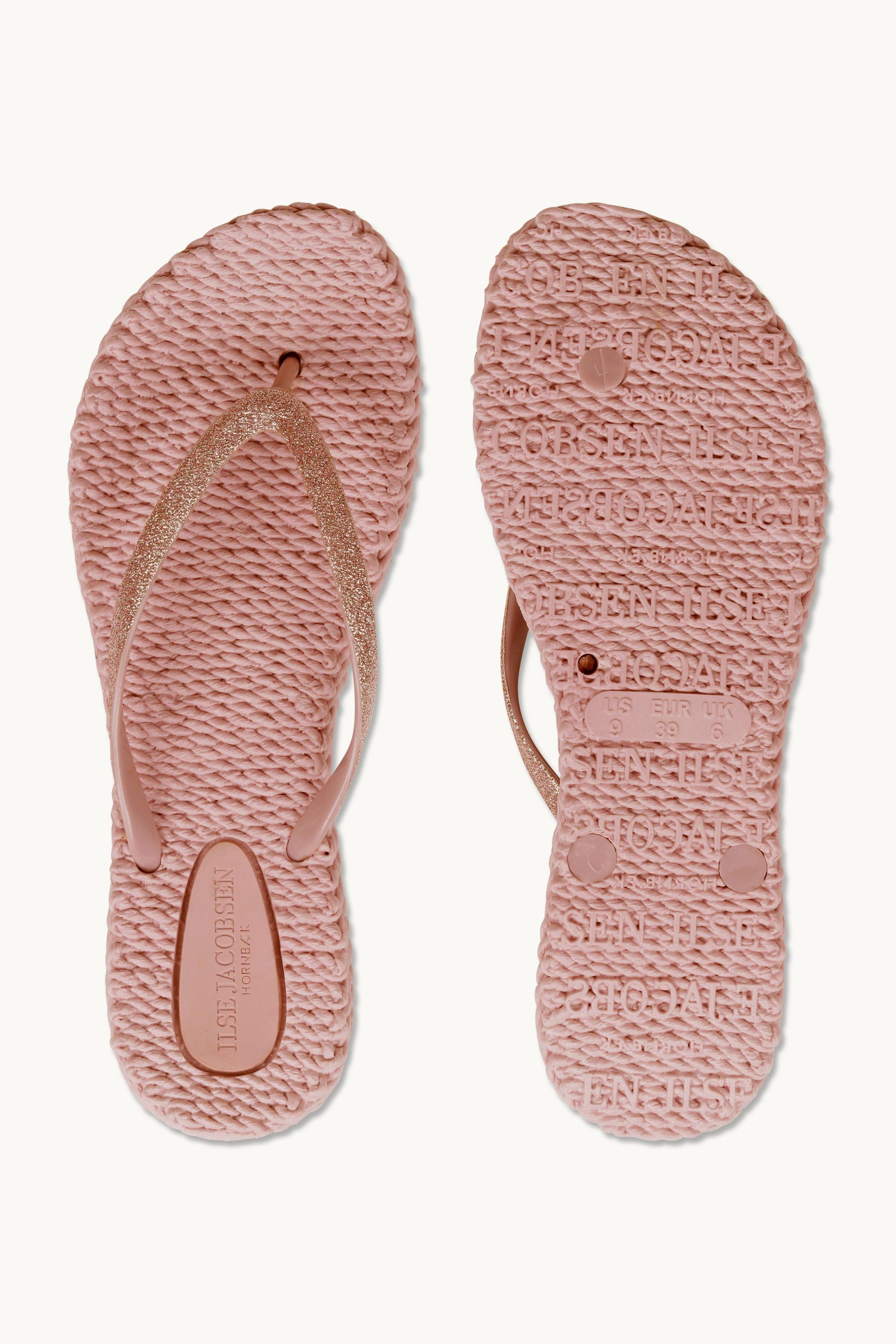 Flip-flops Glitter - Misty Rose