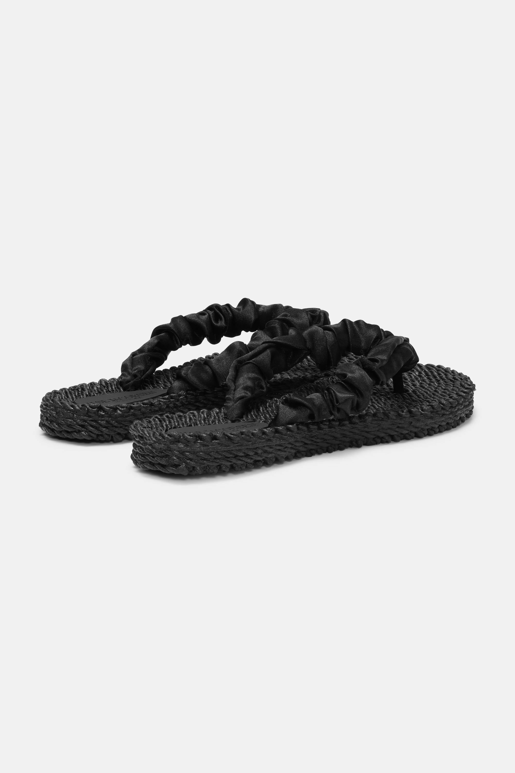 Flip-flops Tyg - Black