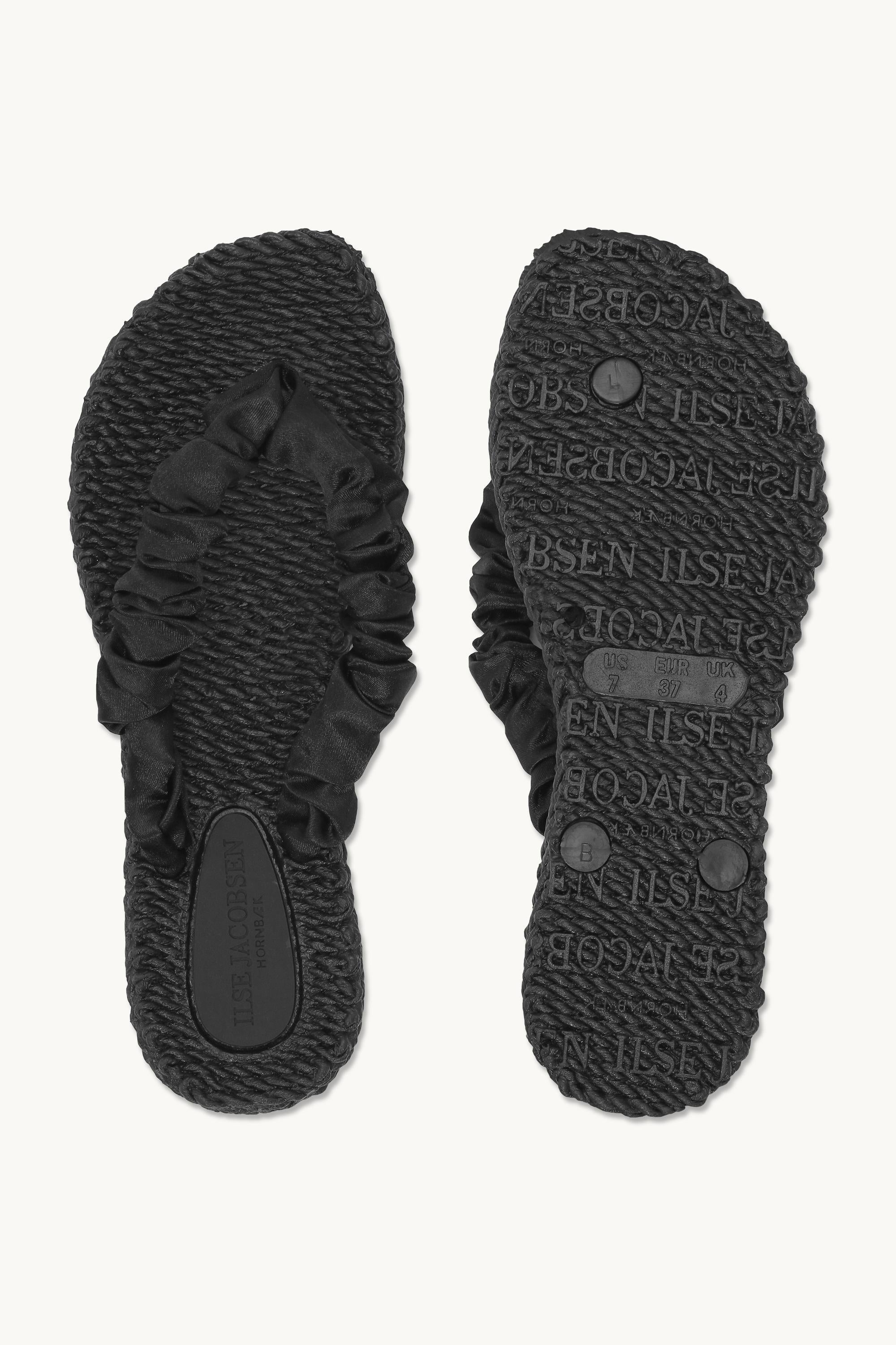 Flip-flops Tyg - Black
