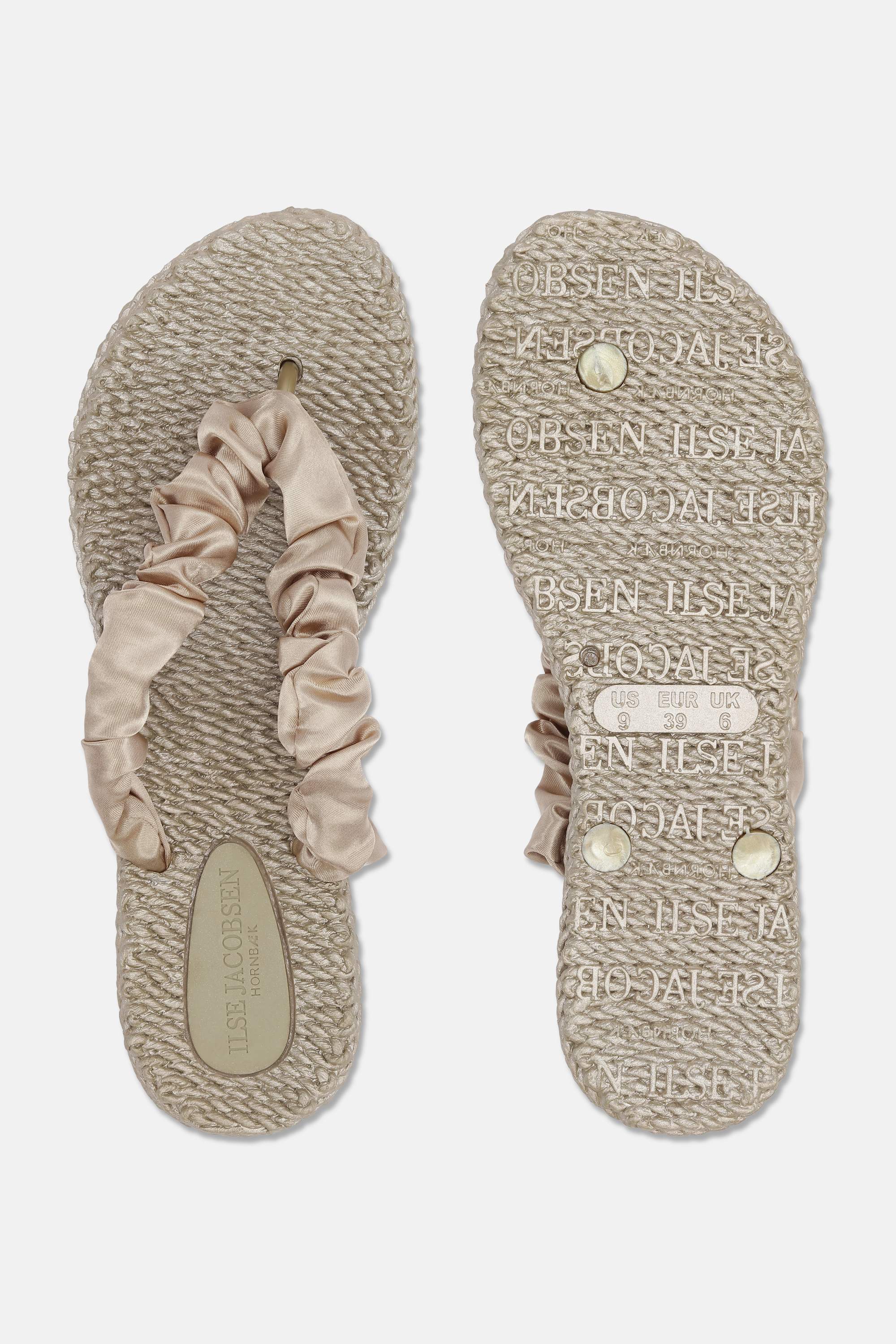 Flip-flops Tyg - Platin