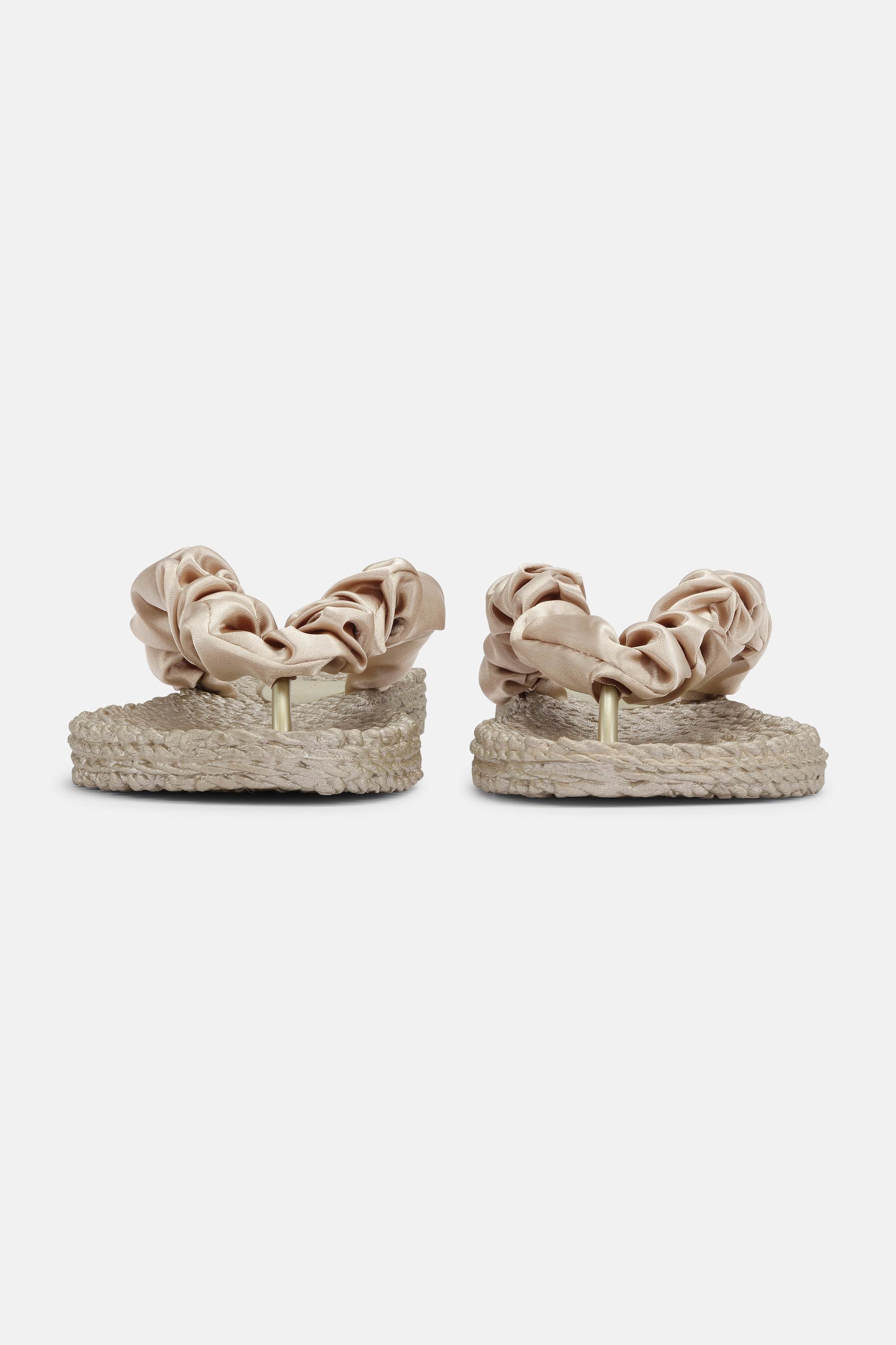 Flip-flops Tyg - Platin