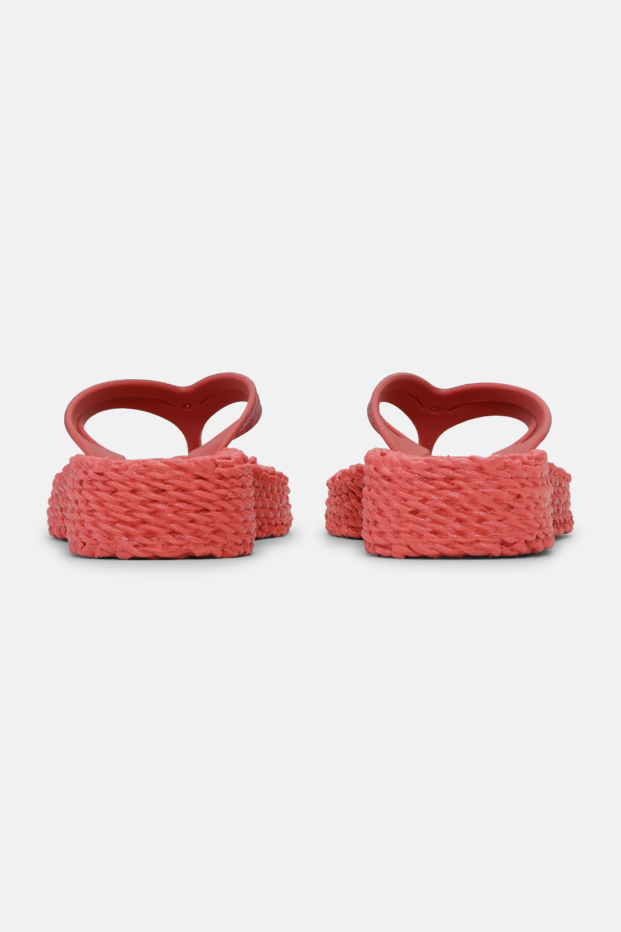 Platform Flip-flops Glitter - Baked Apple