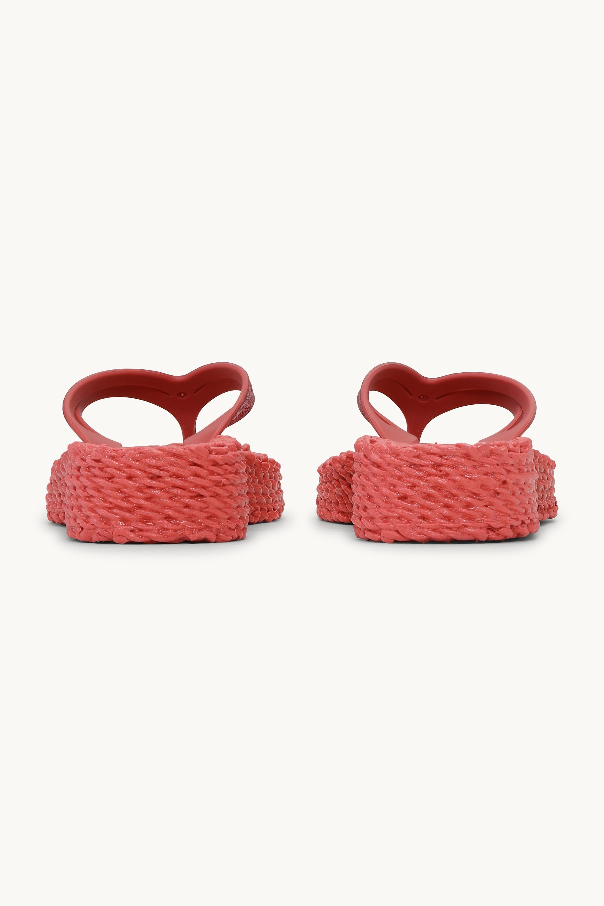 Platform Flip-flops Glitter - Baked Apple