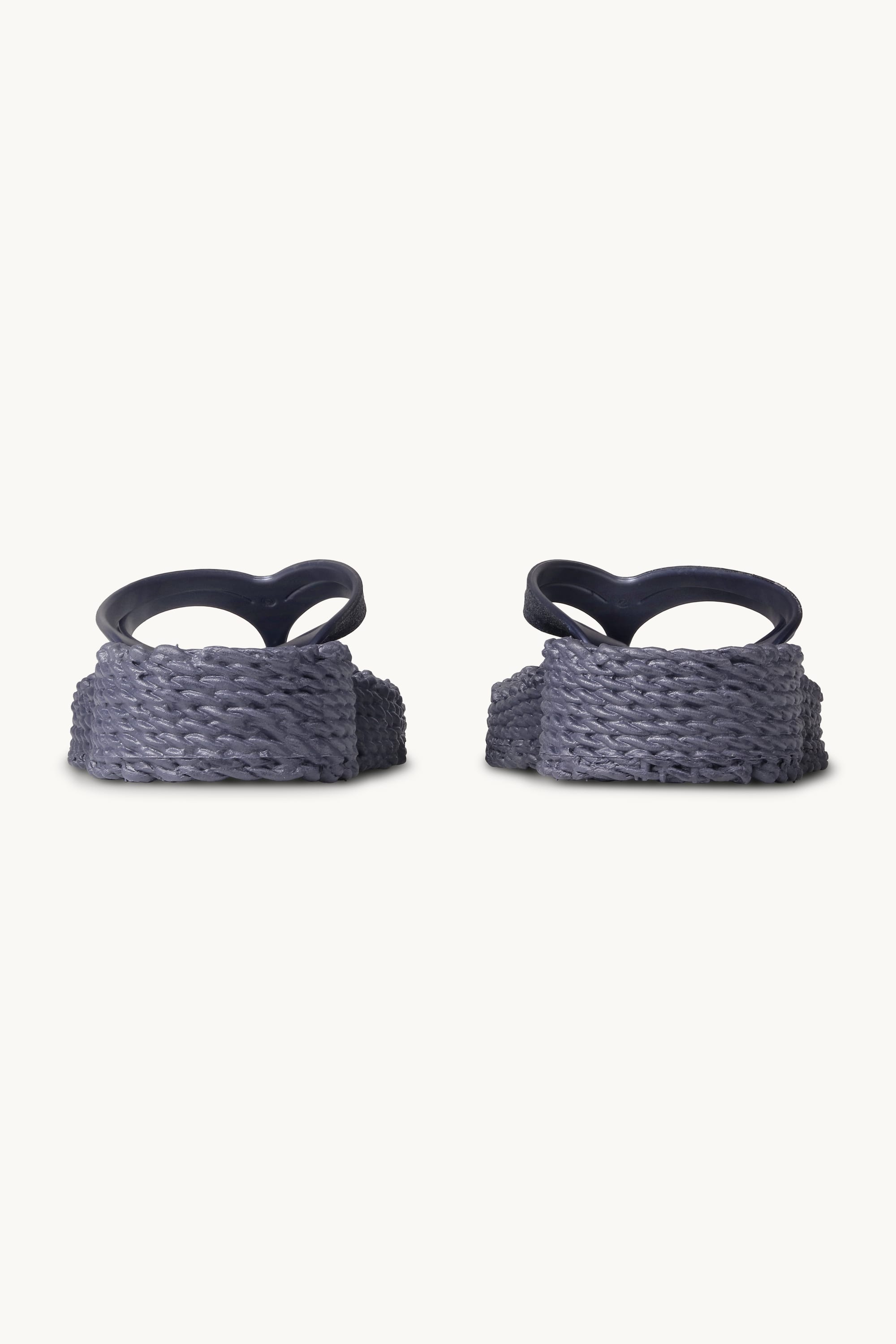 Platform Flip-flops Glitter - Ombre Blue