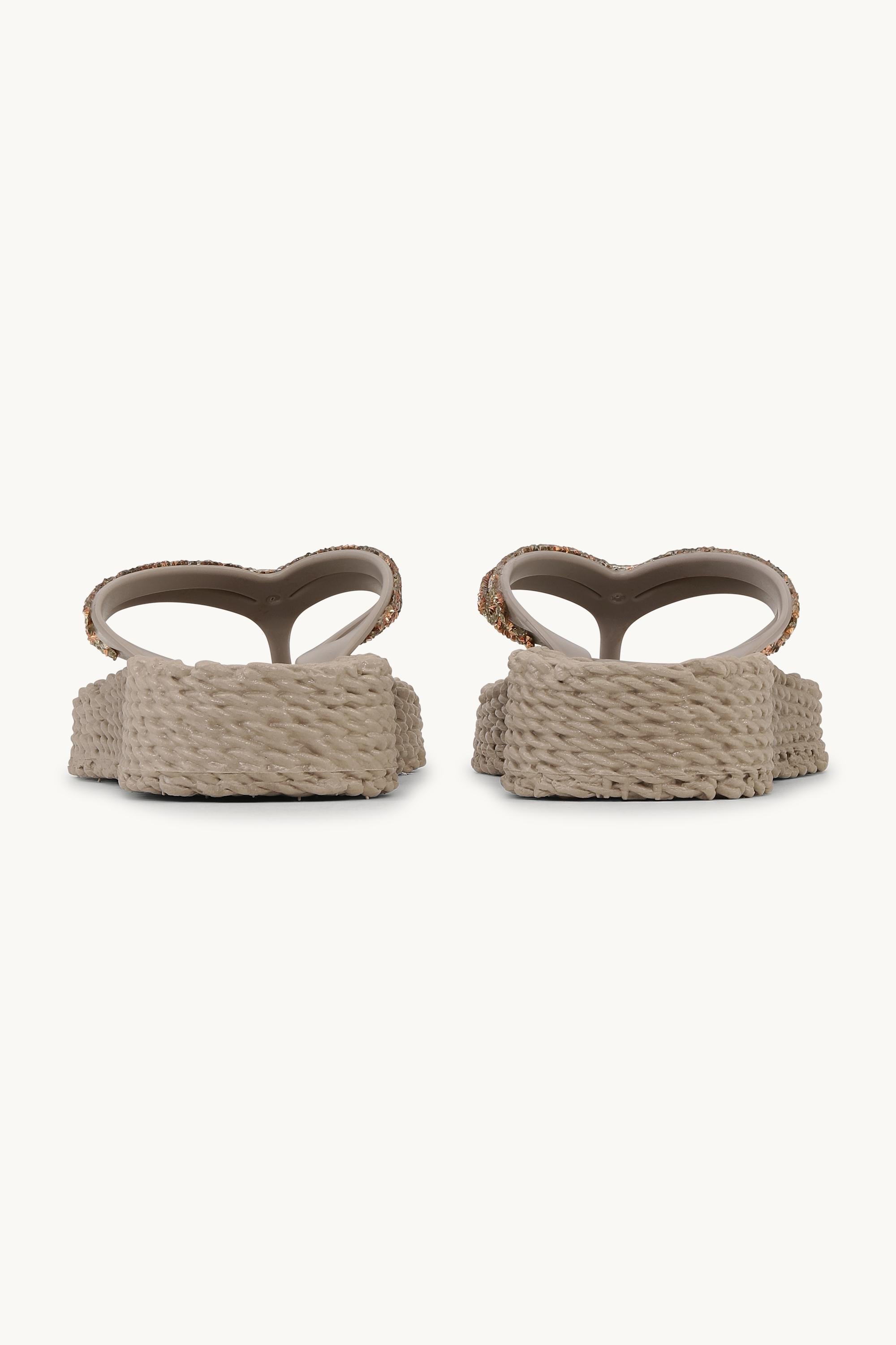 Flip Flops on Platform Sole - Atmosphere