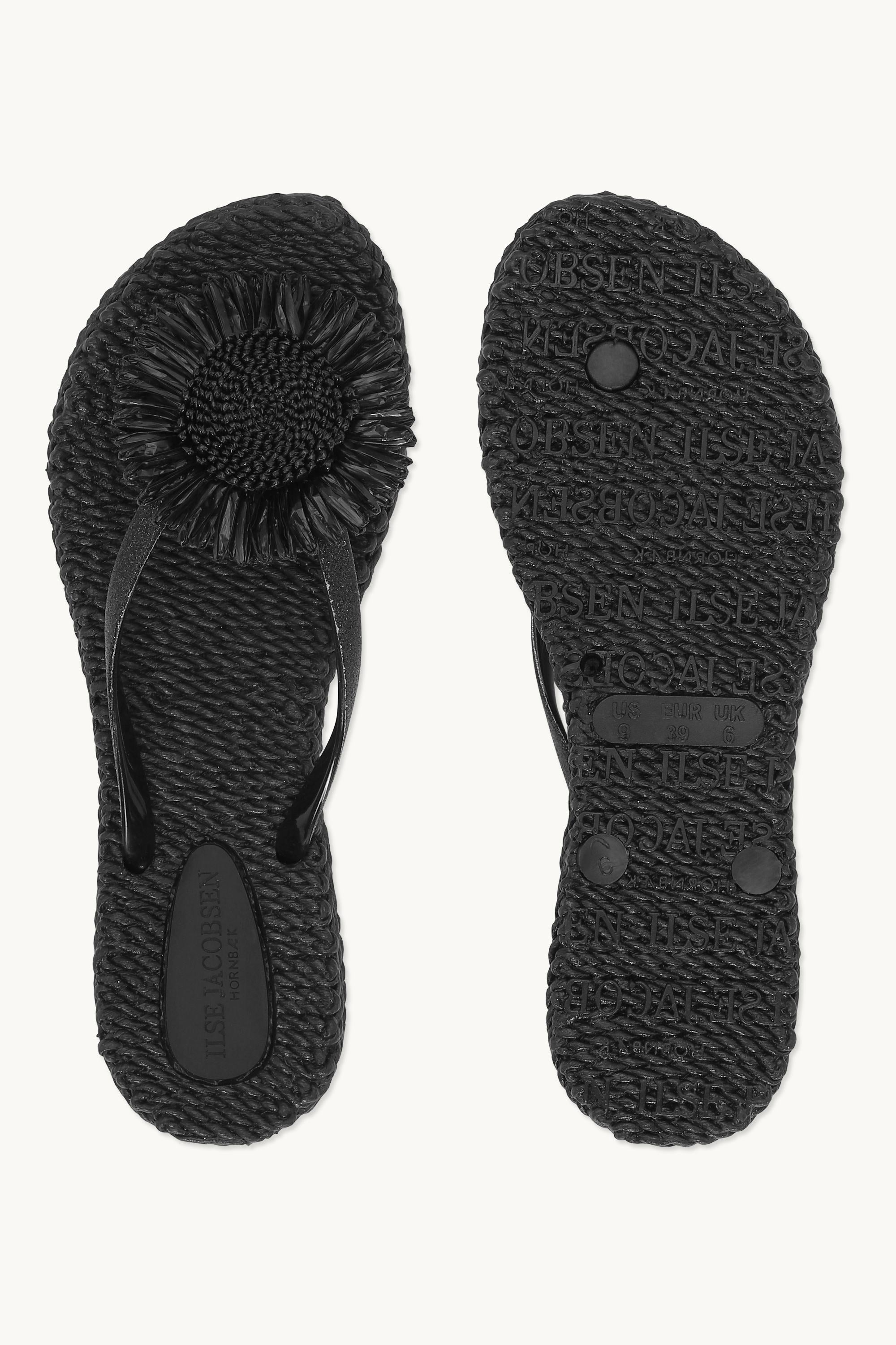 Flip-flops Blomma - Black