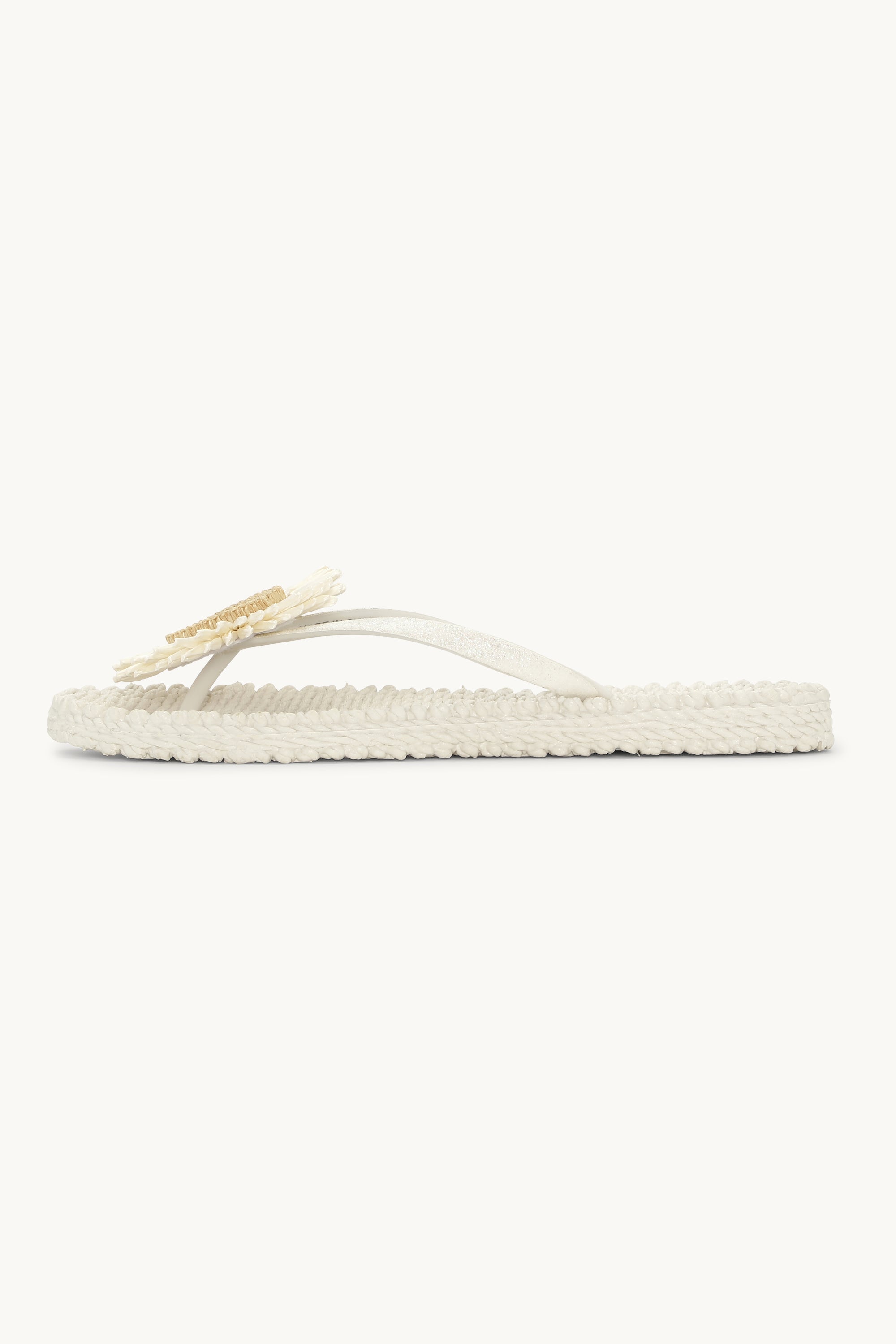Flip-flops Blomma - Creme
