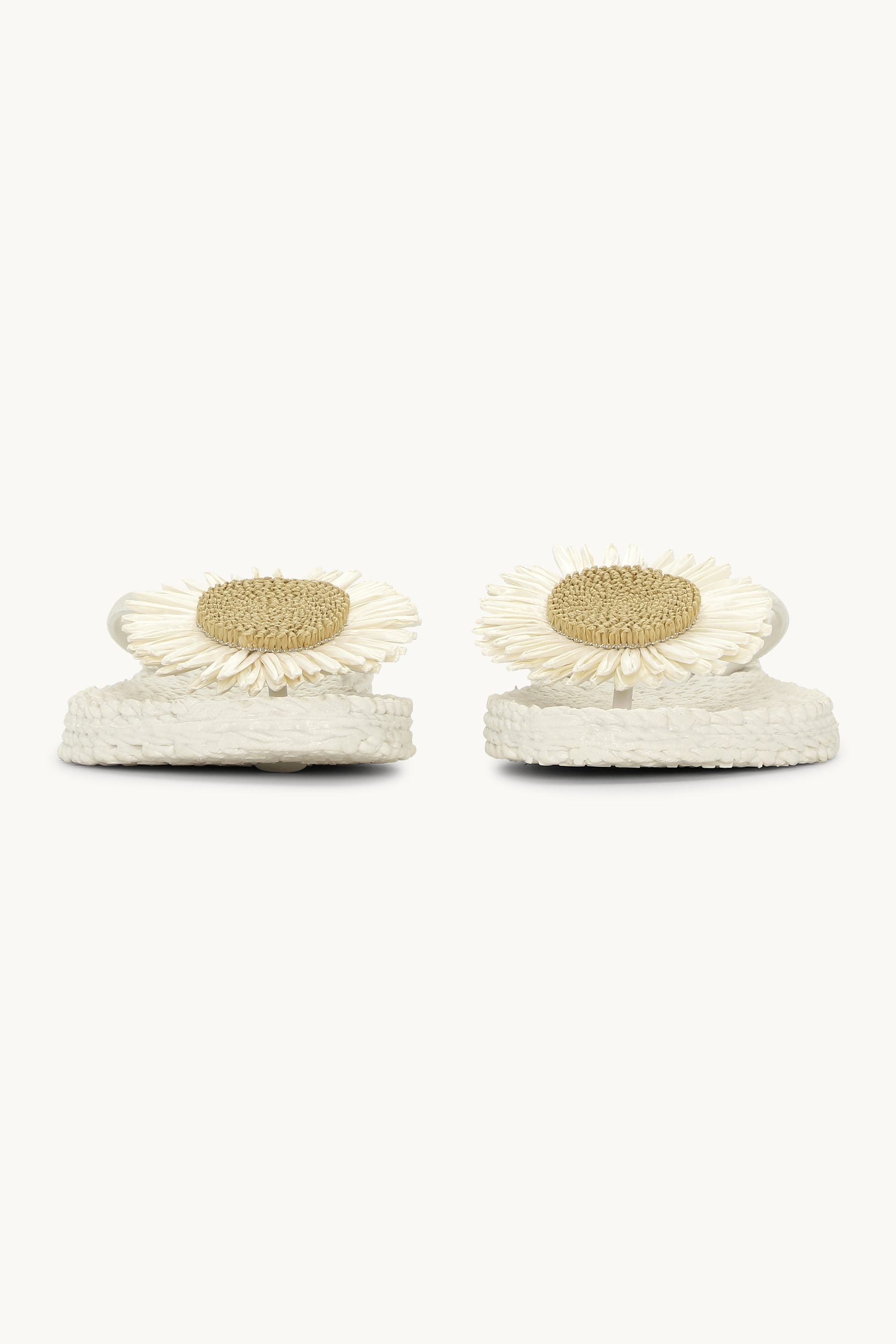 Flip-flops Blomma - Creme
