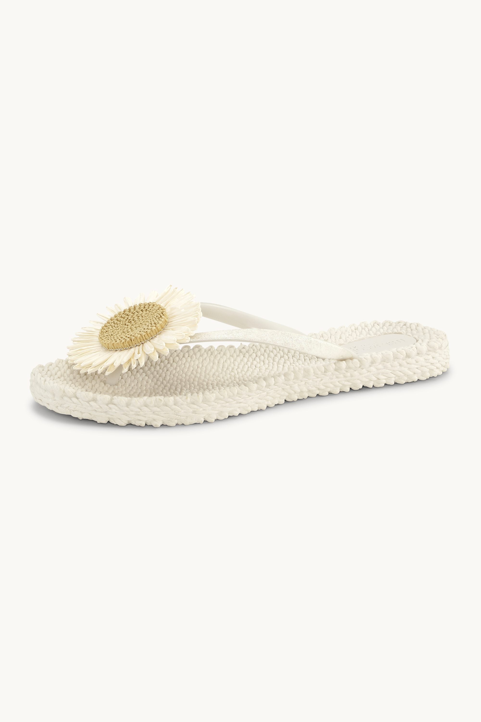 Flip-flops Blomma - Creme
