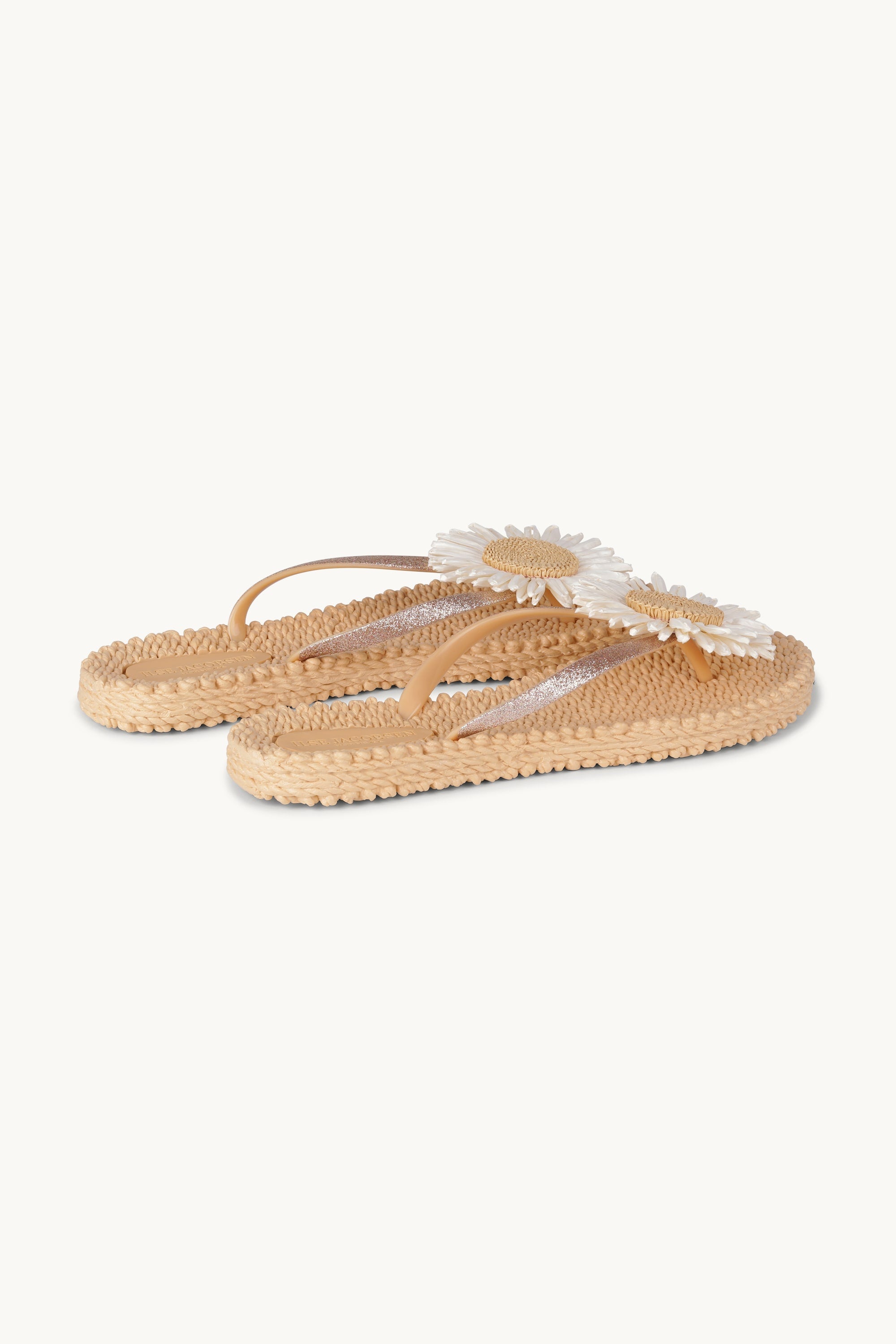 Flip-flops Blomma - Beige