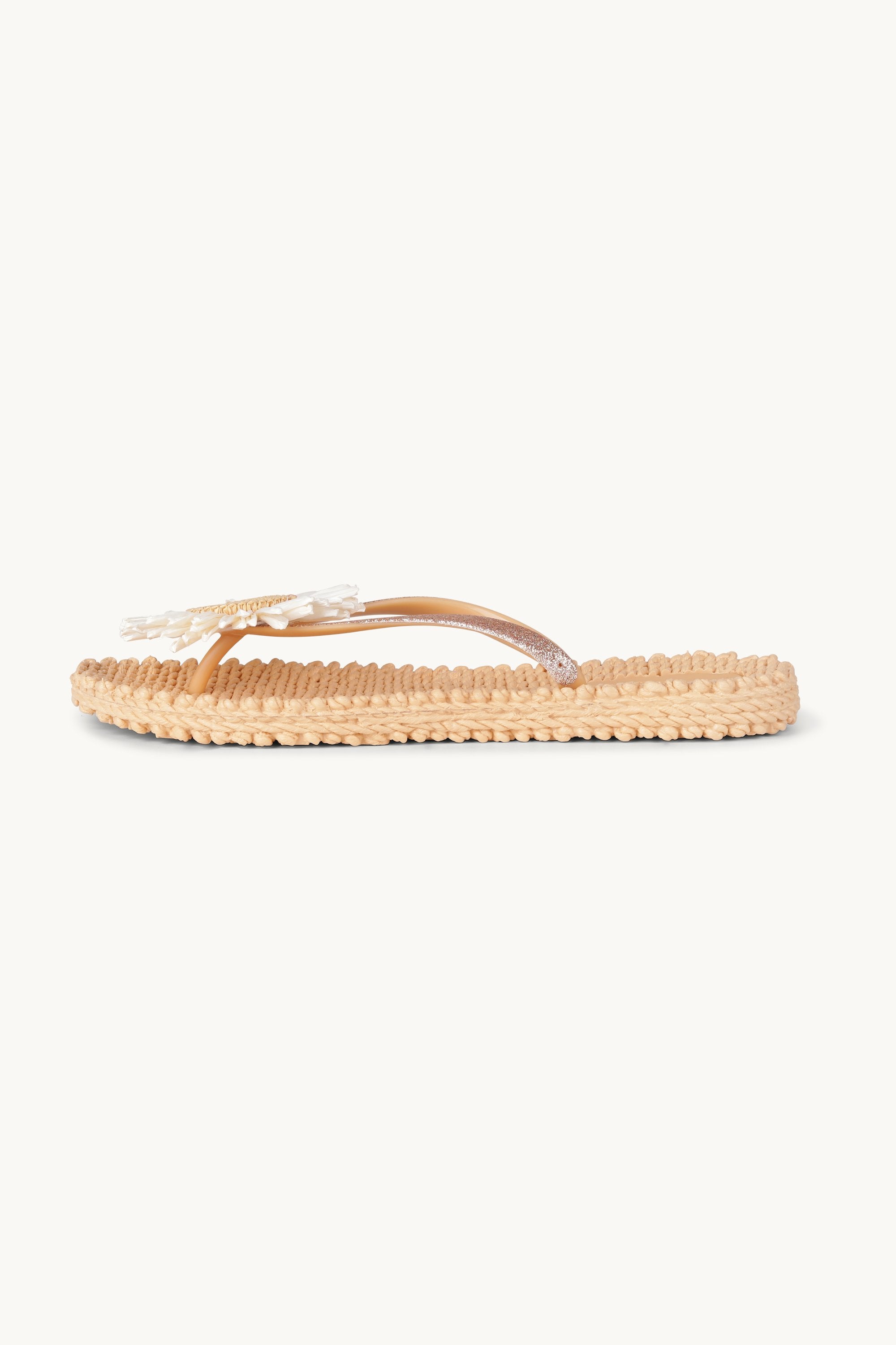 Flip-flops Blomma - Beige