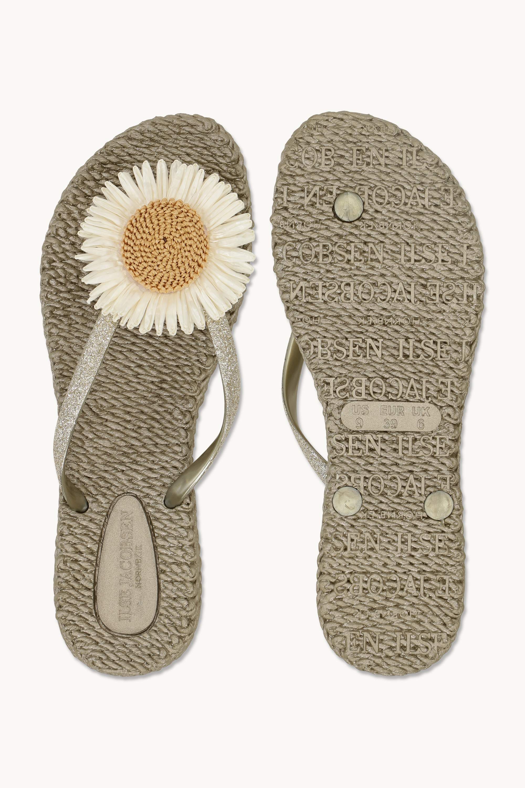 Flip-flops Blomma - Platin