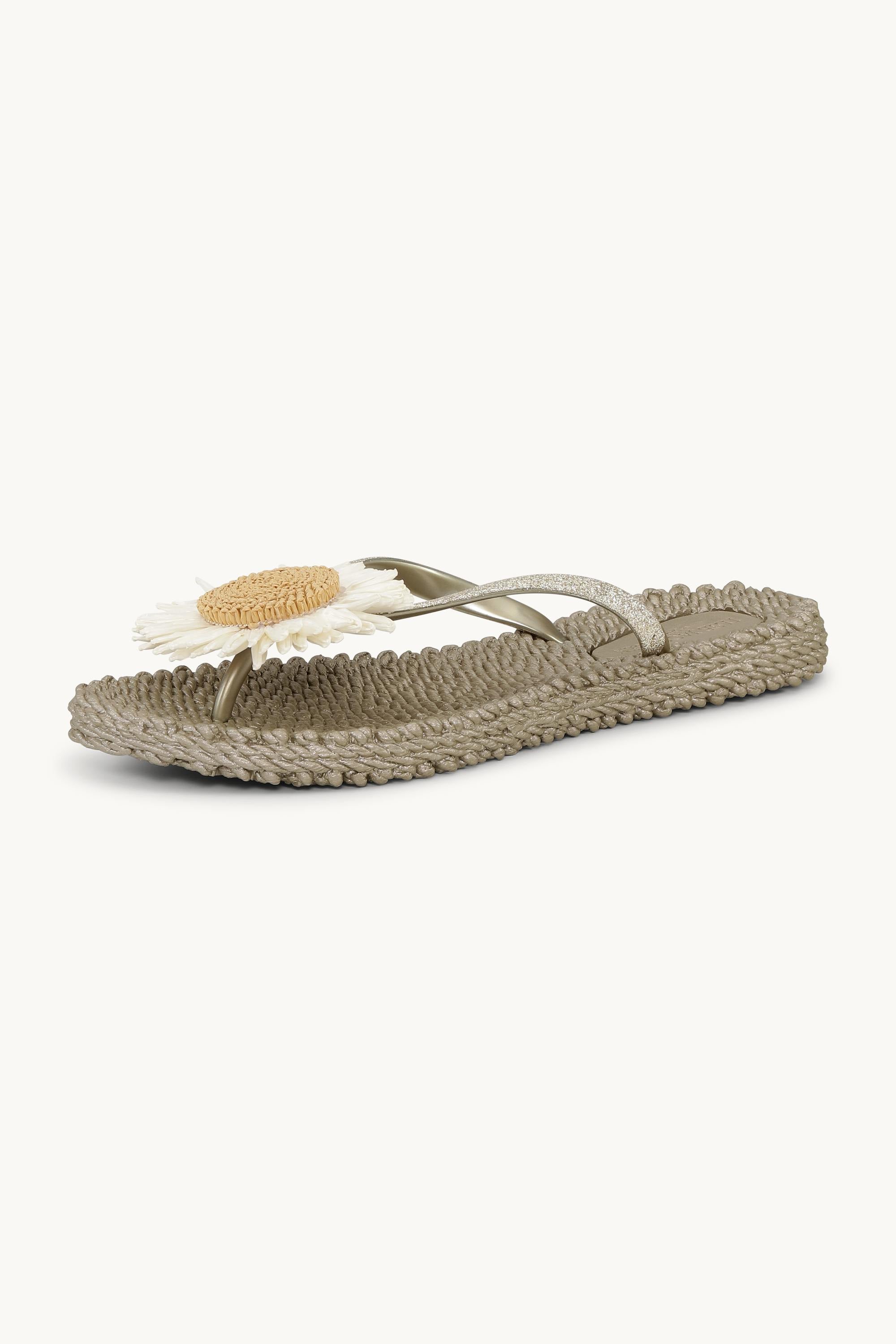 Flip-flops Blomma - Platin