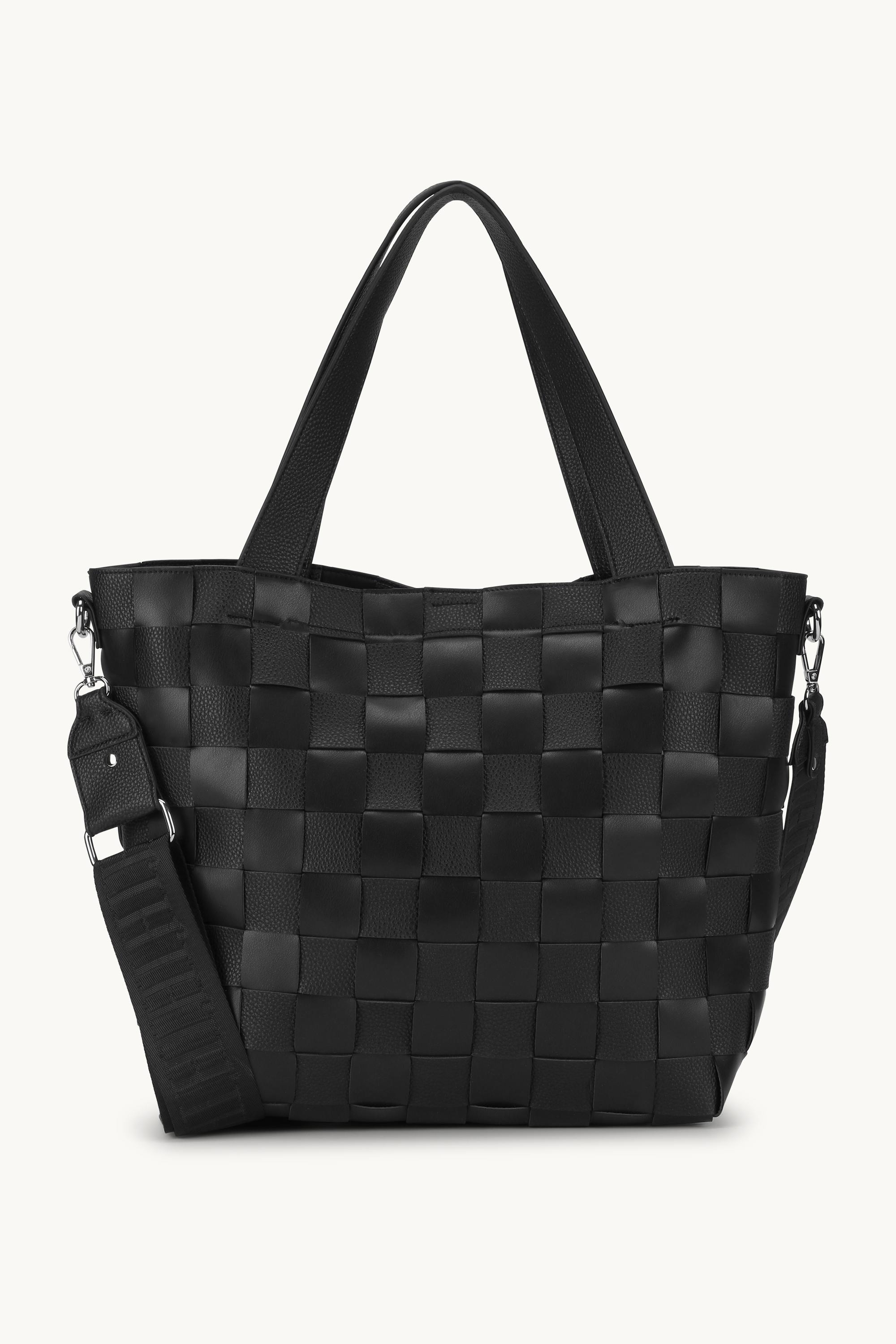 Crossbody Shopper Väska - Black