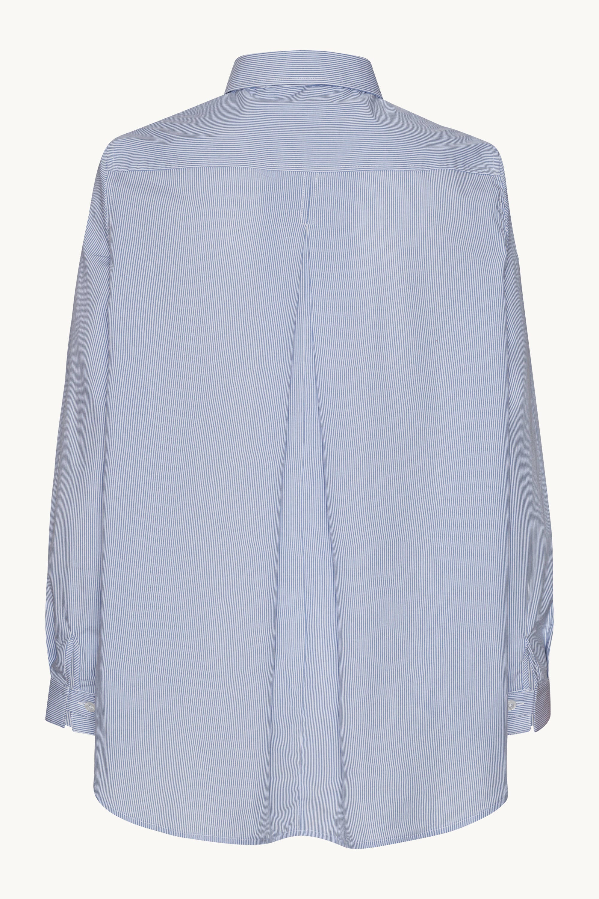 Skjorta Med Fall Baktill Ränder - Heather