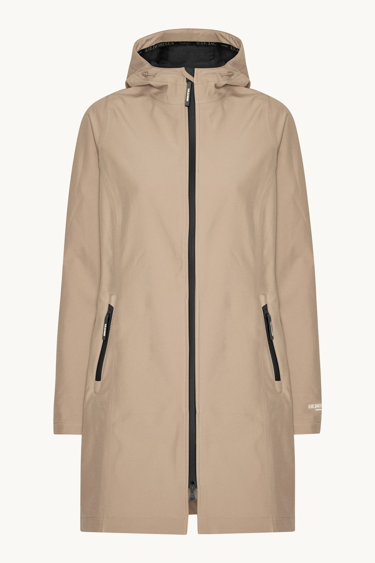 Softshell Regnrock - Greige