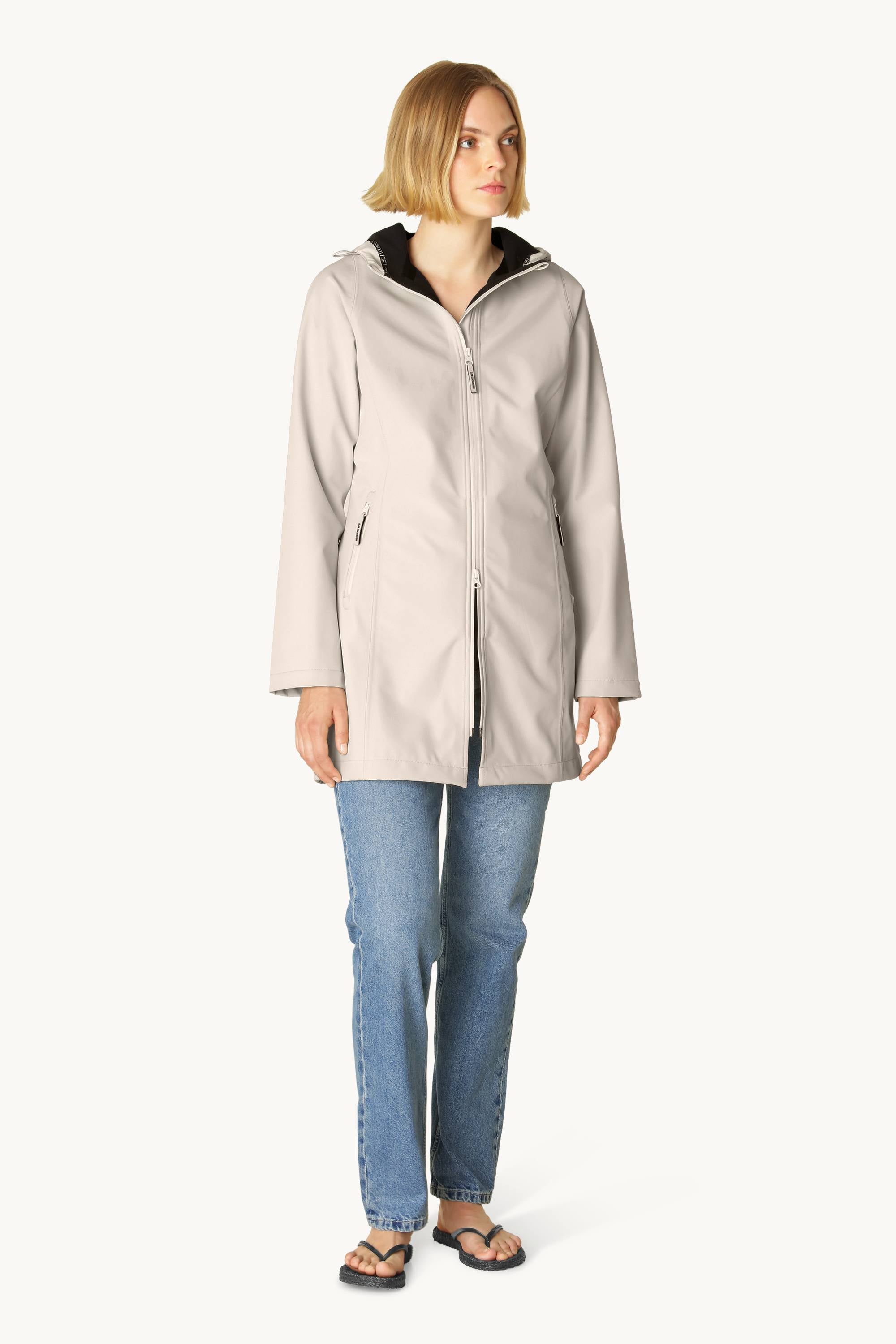 Softshell Raincoat - Bleached Sand